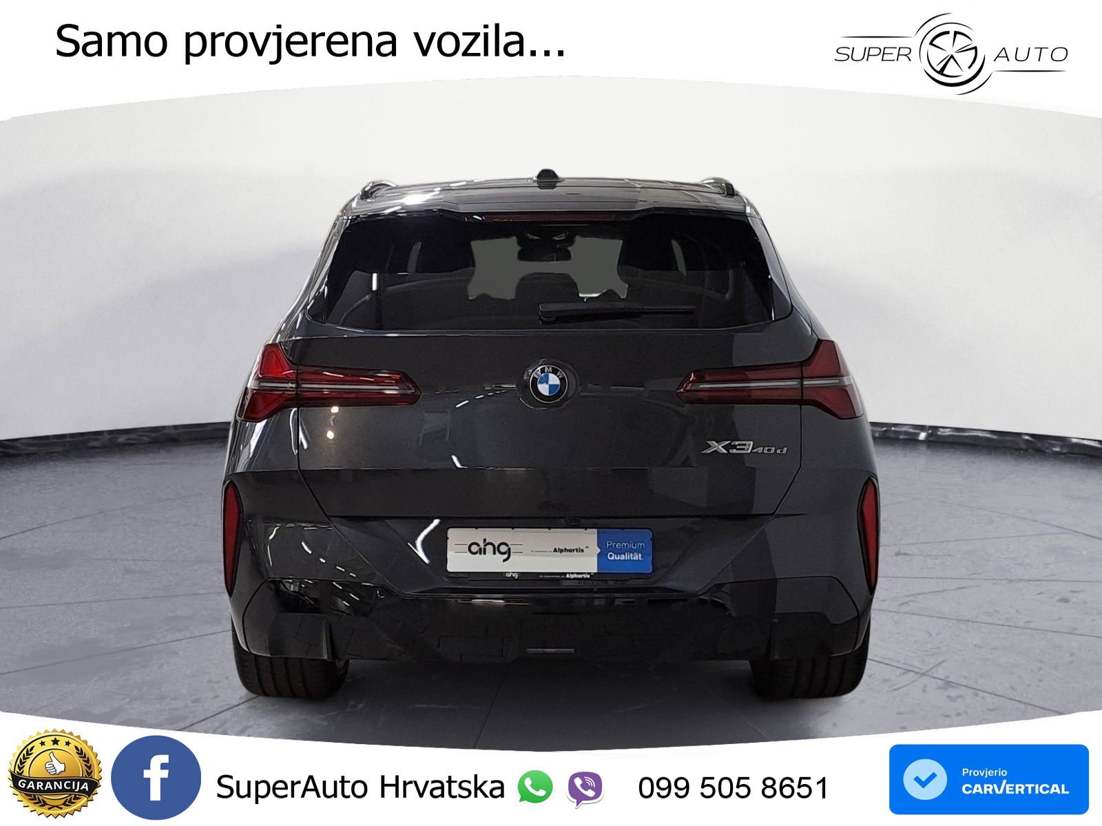 BMW X3 40d xDrive Steptronic M Sport LED+GR SJED+ACC
