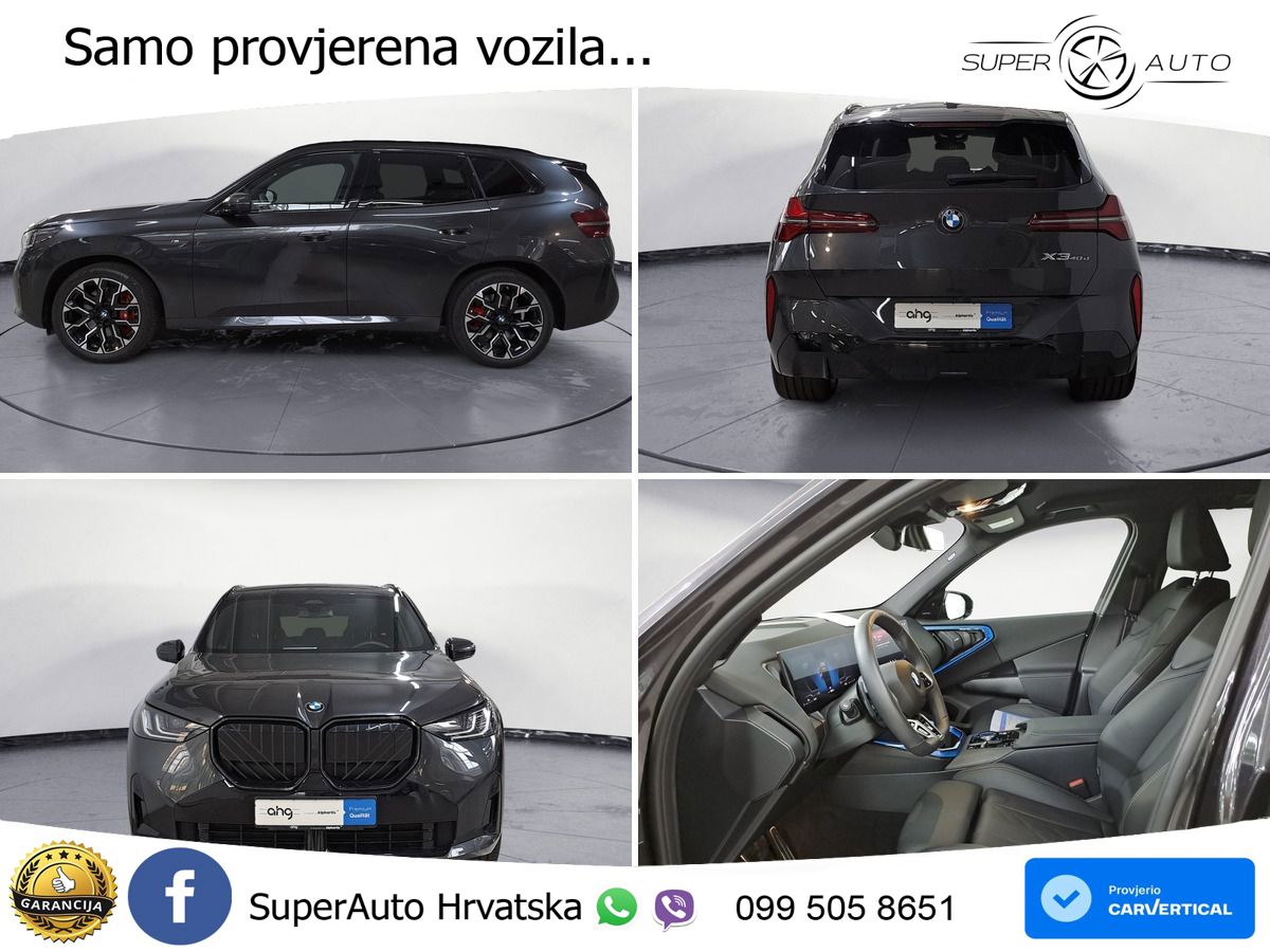 BMW X3 40d xDrive Steptronic M Sport LED+GR SJED+ACC