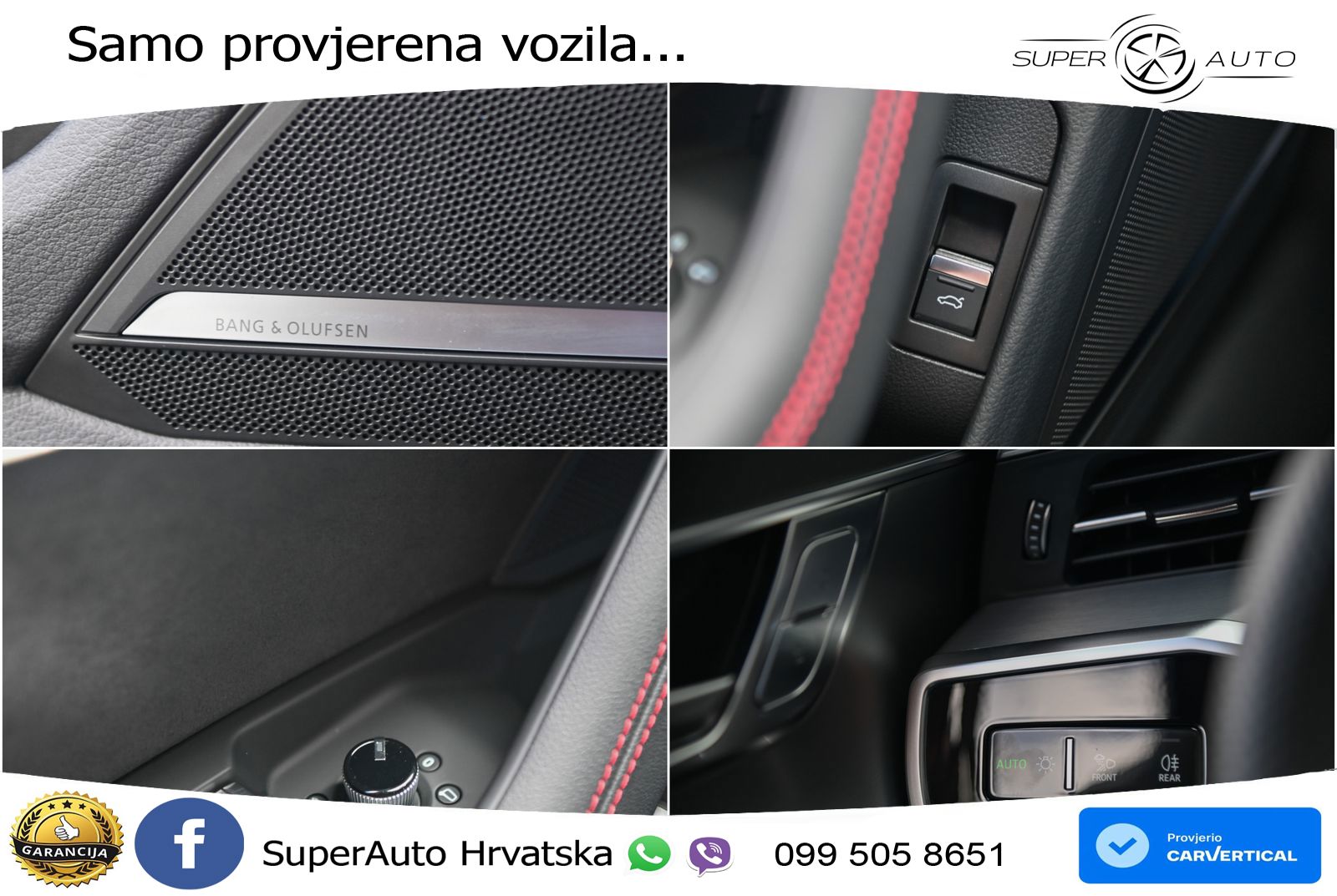 Audi RS6 Avant 4.0 TFSI V8 performance (630 KS)  quattro tiptronic ZRAČNI+ACC+GR SJED+KAM