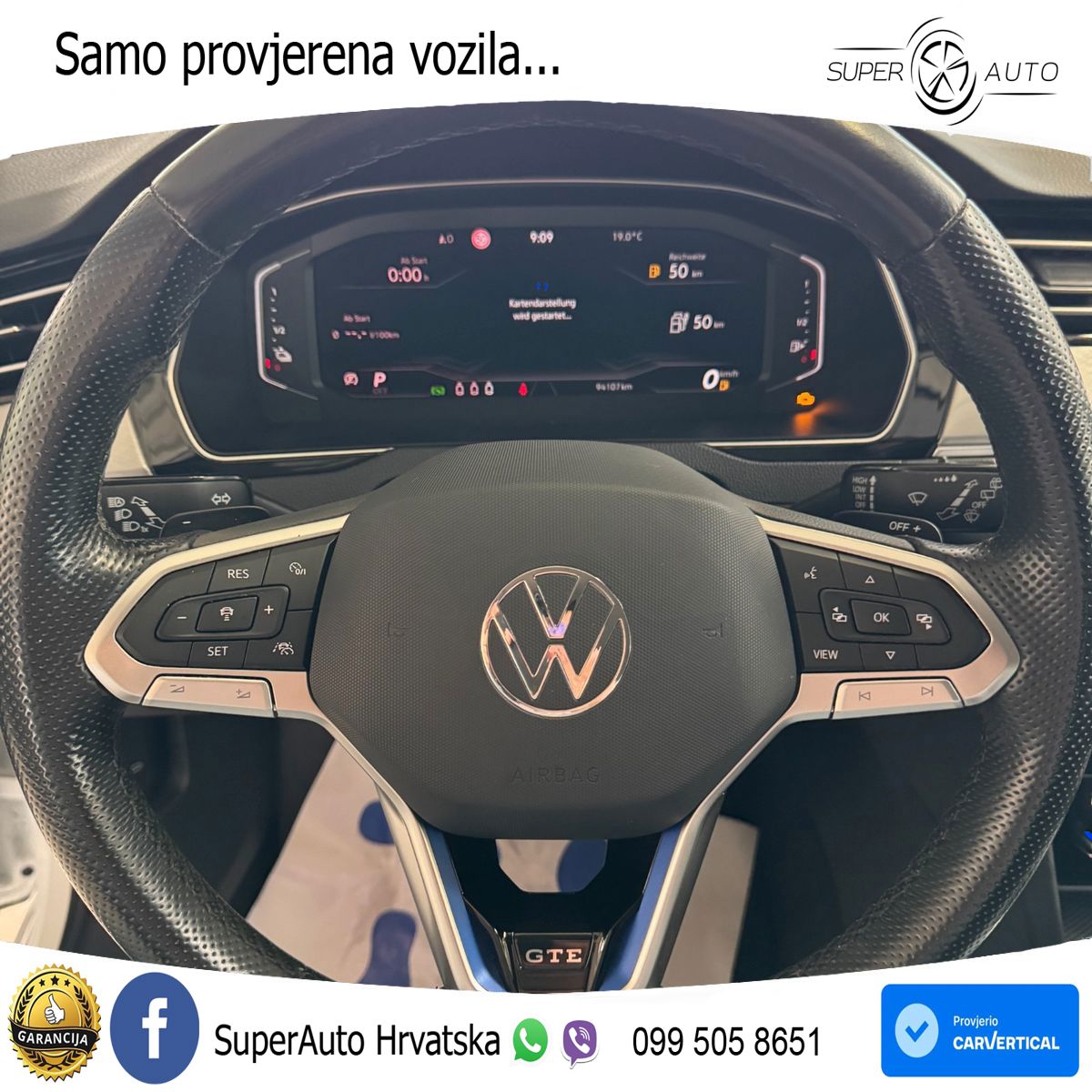 Volkswagen Passat Variant GTE 1.4 TSI (218 KS) DSG LED+GR SJED+ACC