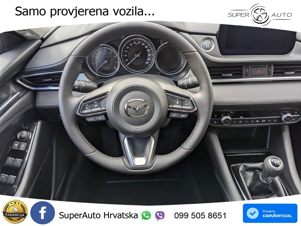 Mazda 6 Sport Combi 2.0 SKYACTIV-G (165 KS) LED+GR SJED+ACC