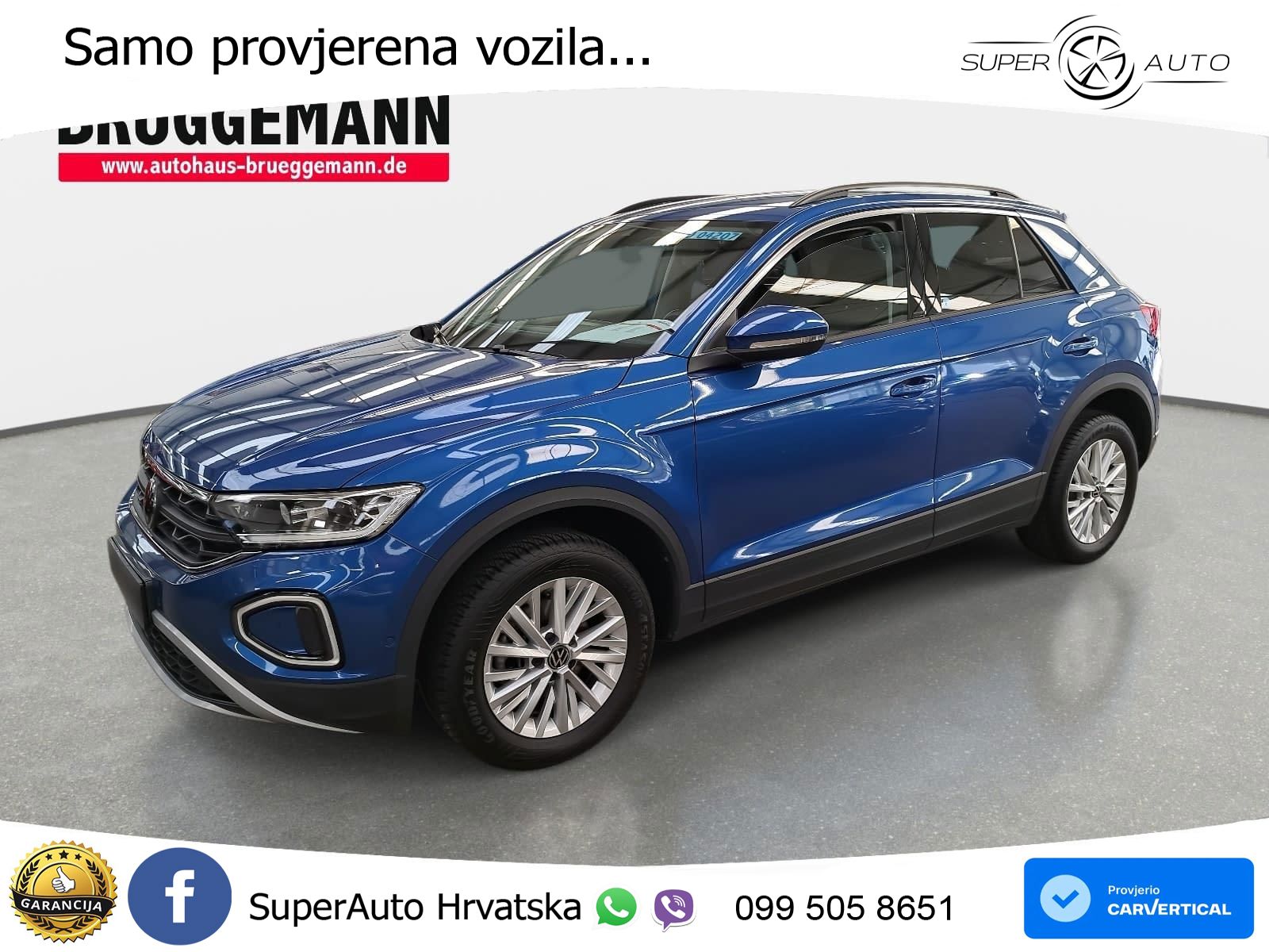 Volkswagen T-Roc 1.5 TSI (150 KS) LED+GR SJED+ACC