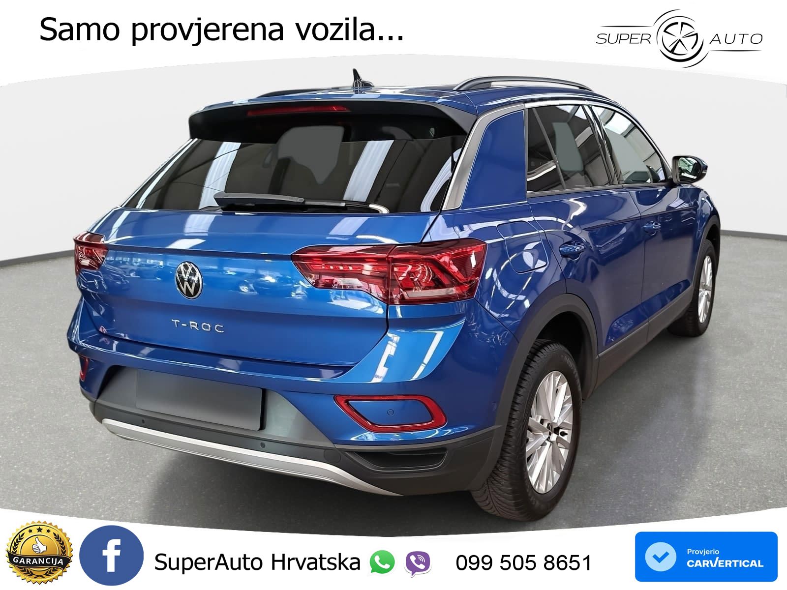 Volkswagen T-Roc 1.5 TSI (150 KS) LED+GR SJED+ACC