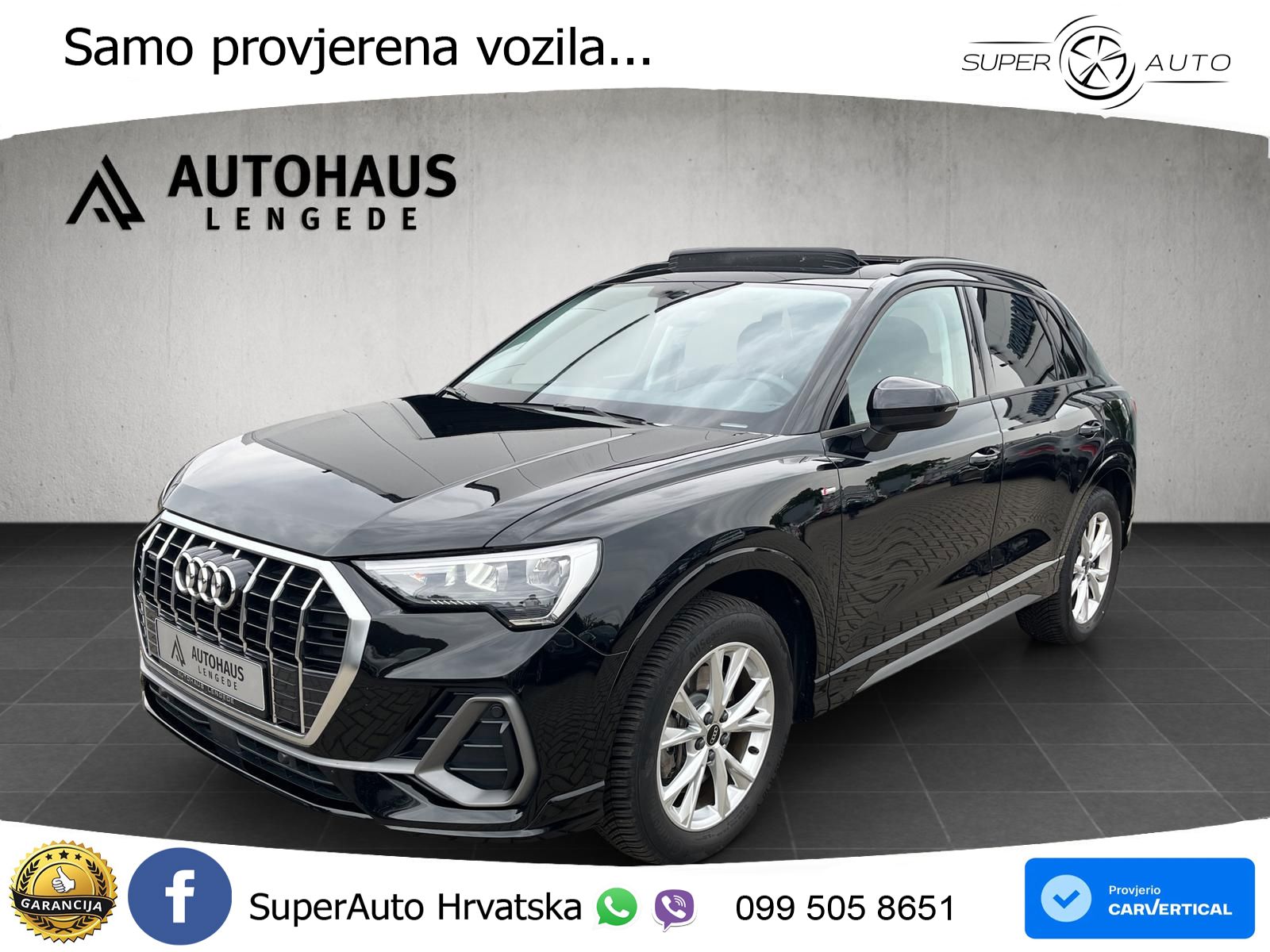 Audi Q3 40 TFSI (190 KS) quattro S tronic S line