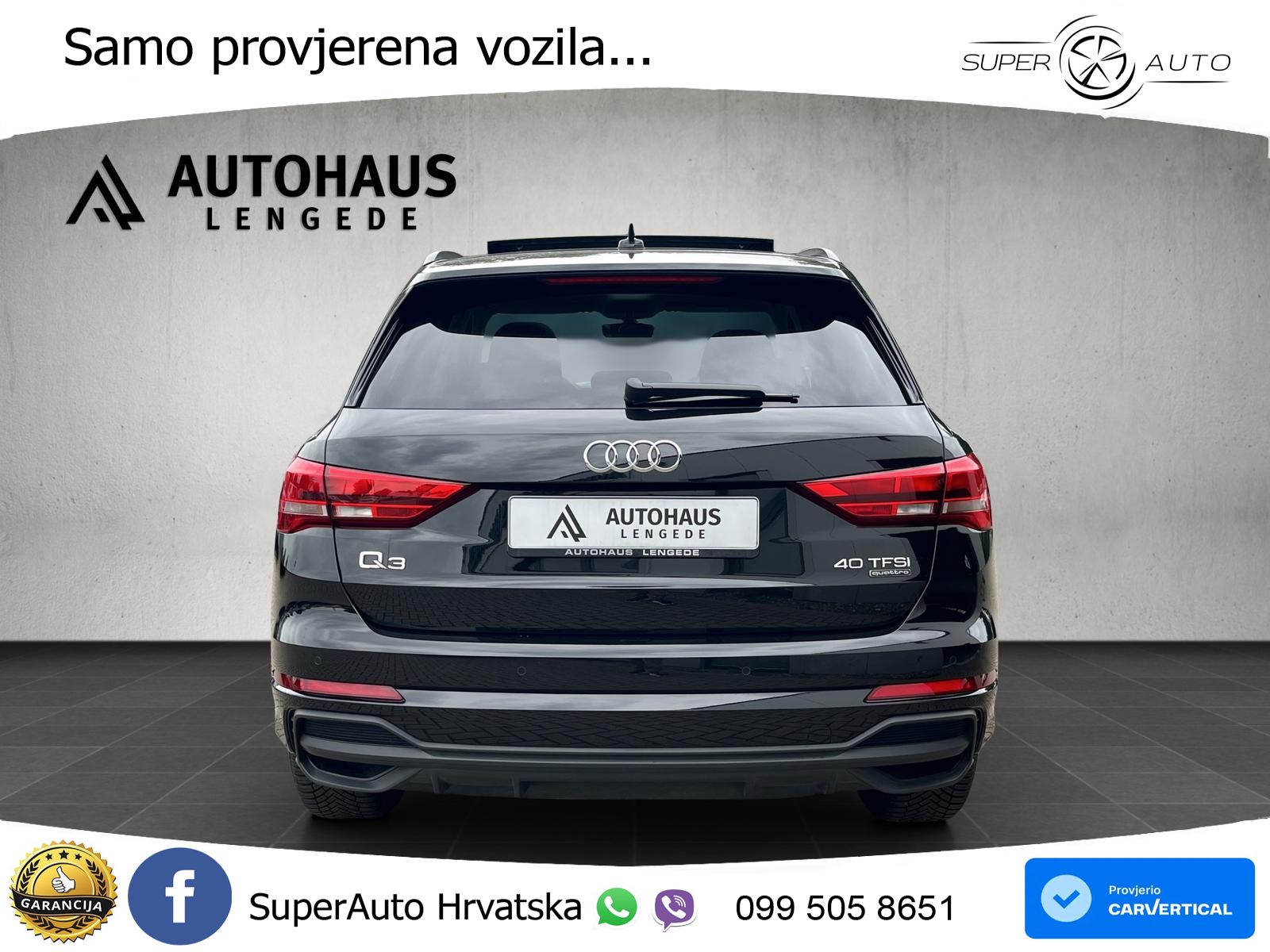 Audi Q3 40 TFSI (190 KS) quattro S tronic S line