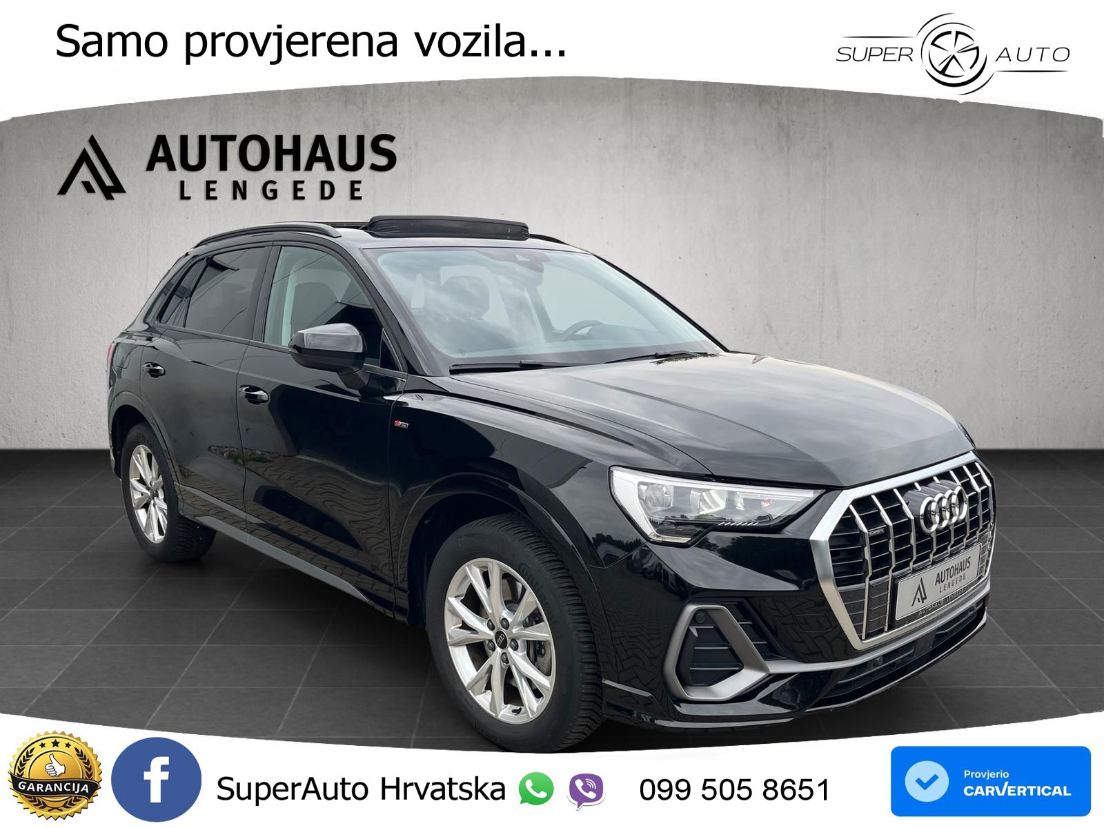 Audi Q3 40 TFSI (190 KS) quattro S tronic S line