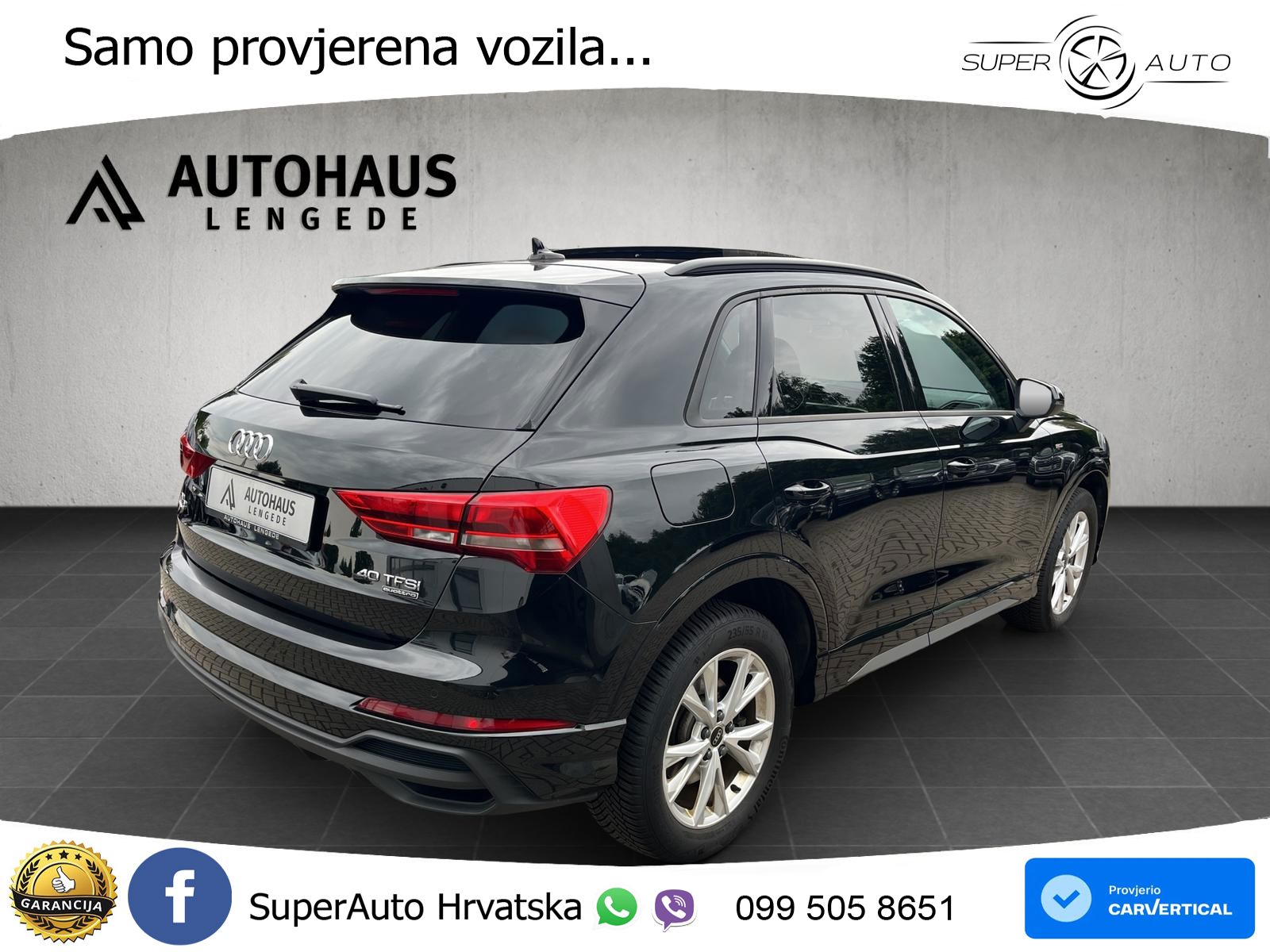Audi Q3 40 TFSI (190 KS) quattro S tronic S line