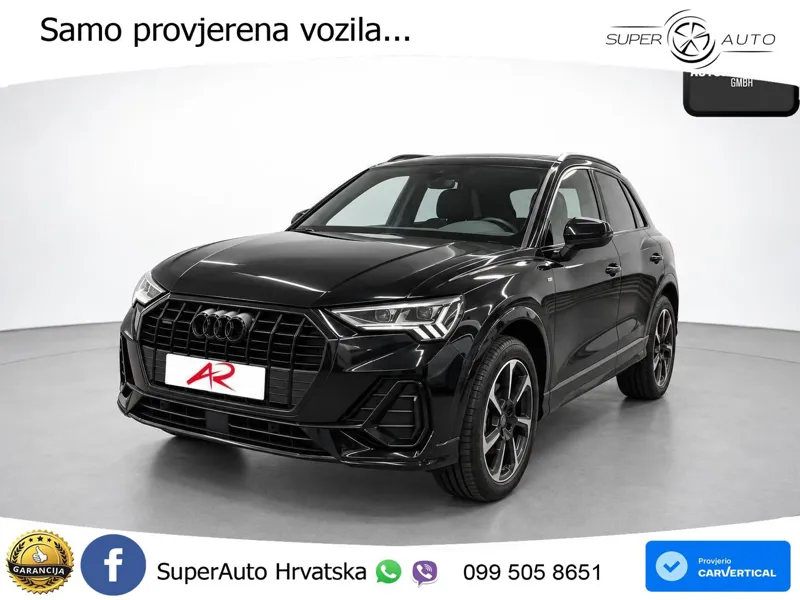 Audi Q3 40 TDI (200 KS) quattro S tronic S line MATRIX+GR SJED+KAM