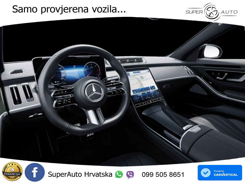 Mercedes S 350d (313 KS) EQ Boost 4MATIC 9G-TRONIC AMG ACC+HEAD+4xGR SJED+360+PANO