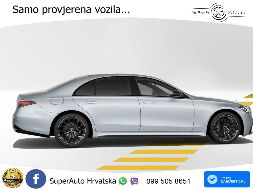Mercedes S 350d (313 KS) EQ Boost 4MATIC 9G-TRONIC AMG ACC+HEAD+4xGR SJED+360+PANO