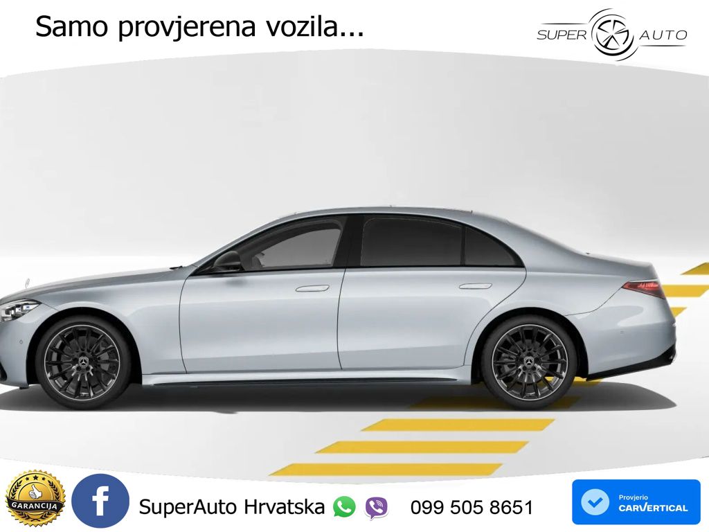 Mercedes S 350d (313 KS) EQ Boost 4MATIC 9G-TRONIC AMG ACC+HEAD+4xGR SJED+360+PANO