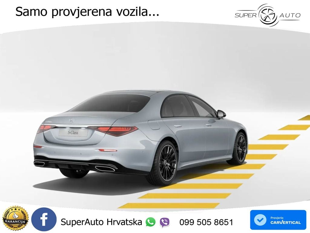 Mercedes S 350d (313 KS) EQ Boost 4MATIC 9G-TRONIC AMG ACC+HEAD+4xGR SJED+360+PANO