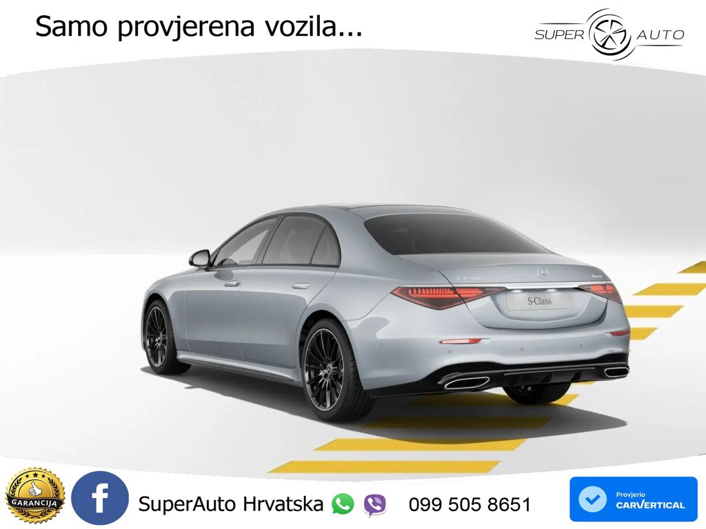Mercedes S 350d (313 KS) EQ Boost 4MATIC 9G-TRONIC AMG ACC+HEAD+4xGR SJED+360+PANO
