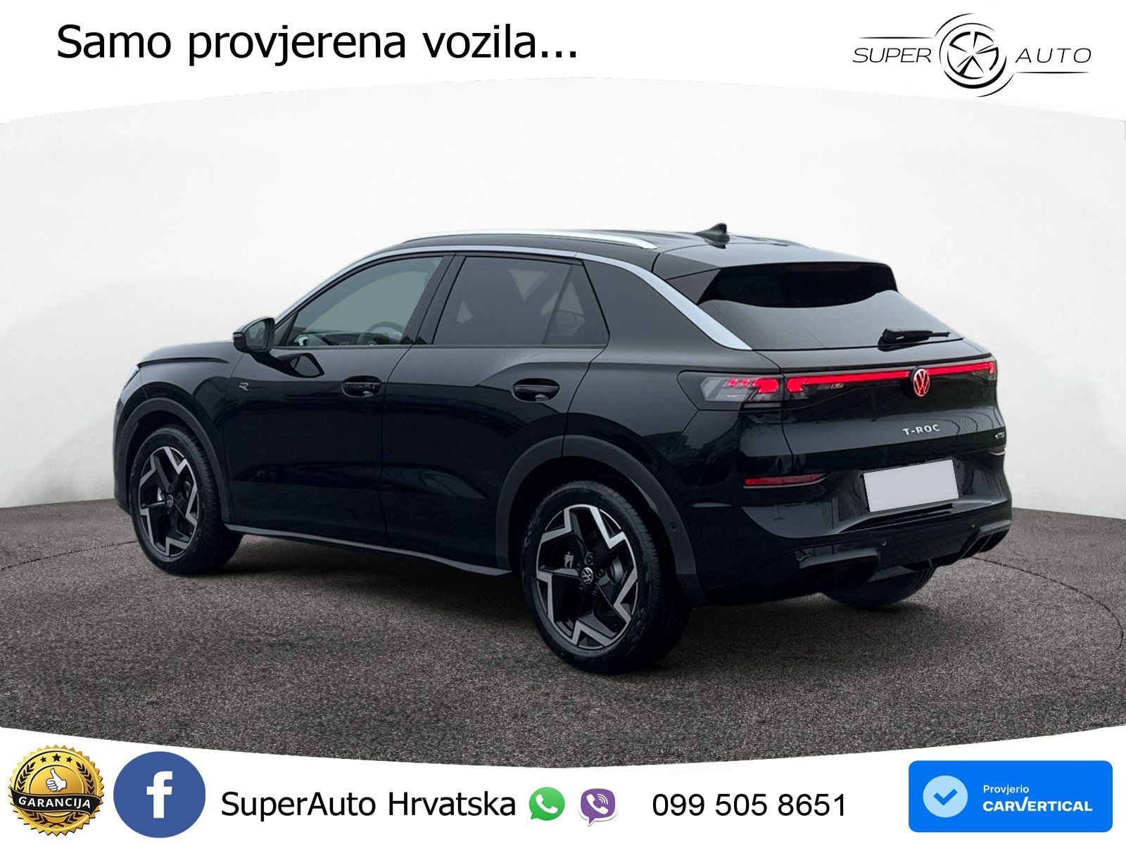 Volkswagen T-Roc 1.5 eTSI (150 KS)  DSG R-Line LED+GR SJED+ACC