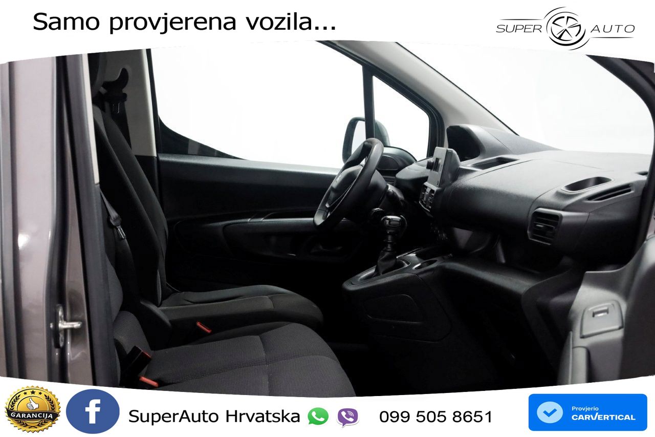 Peugeot Partner 1.2 PureTech 110pk Benzine Airco/3Pers. 111 KS