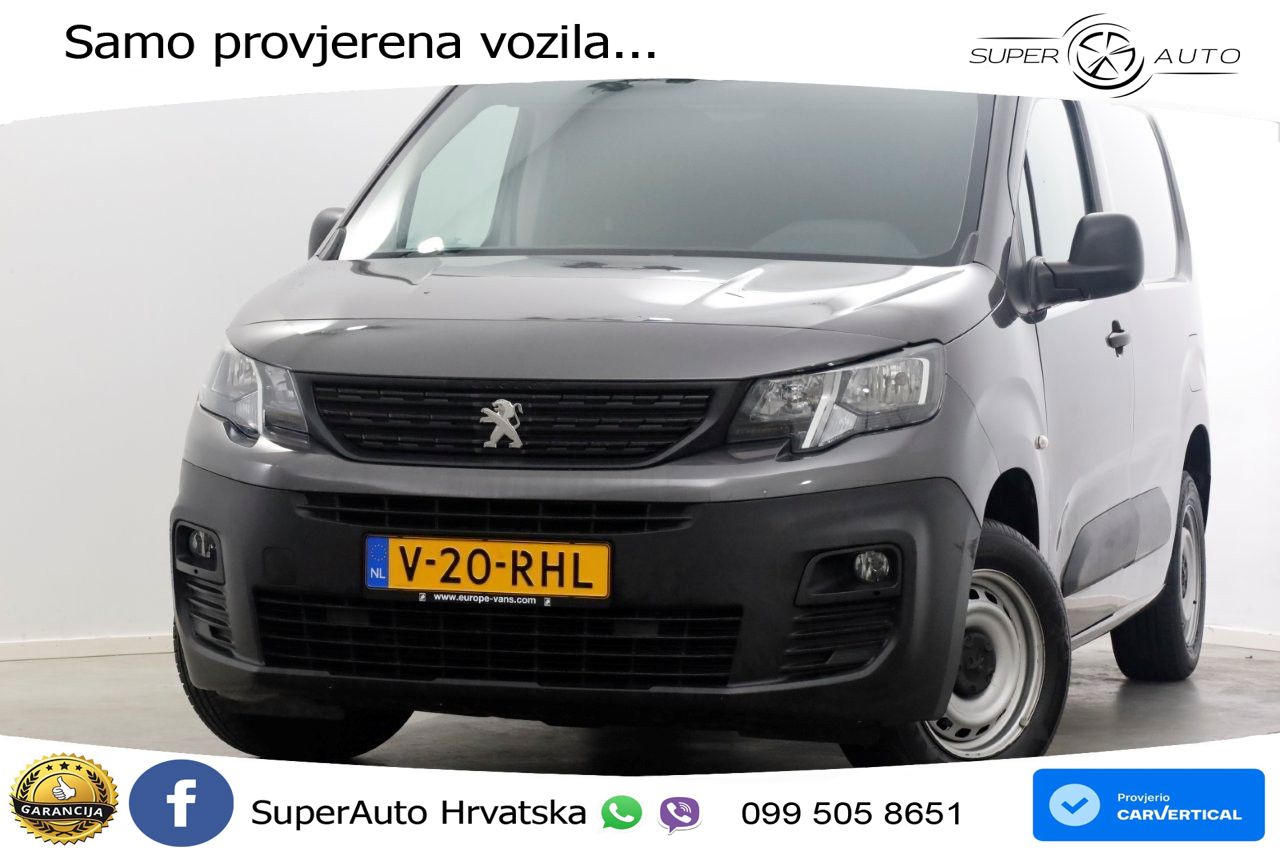 Peugeot Partner 1.2 PureTech 110pk Benzine Airco/3Pers. 111 KS