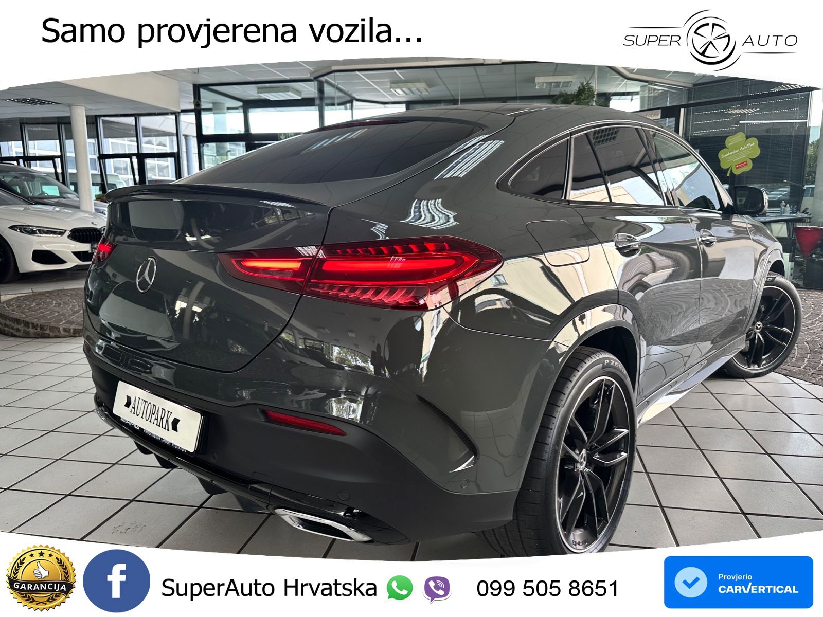 Mercedes GLE Coupe 450d (367 KS) EQ Boost 4MATIC 9G-TRONIC AMG ACC+HEAD+4xGR SJED+360+PANO