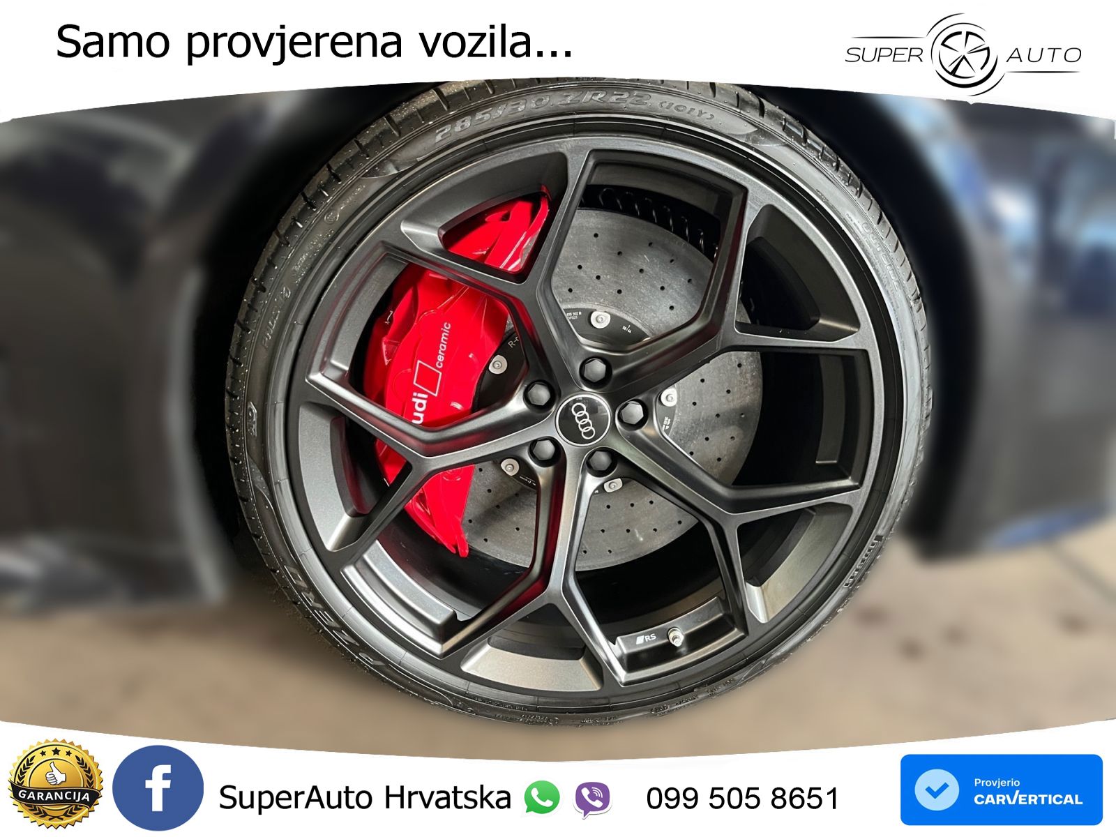 Audi RS7 4.0 TFSI V8 performance (630 KS) quattro tiptronic LED+GR SJED+ACC