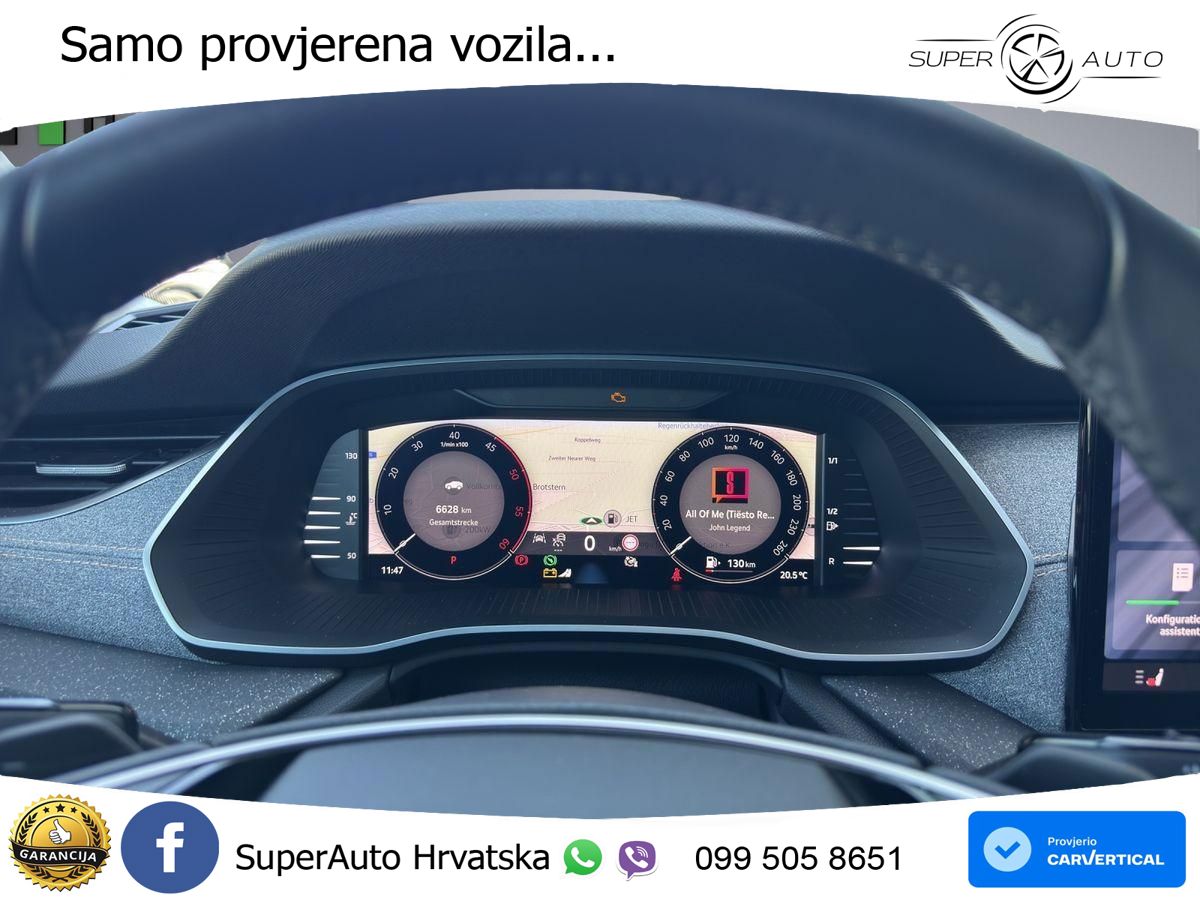 Škoda Octavia Combi 2.0 TDI (150 KS) DSG Selection LED+GR SJED+ACC