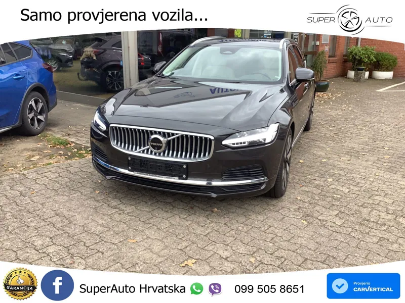 Volvo V90 Recharge T8 AWD Geartronic ZRAČNI+ACC+GR SJED+KAM+PANO