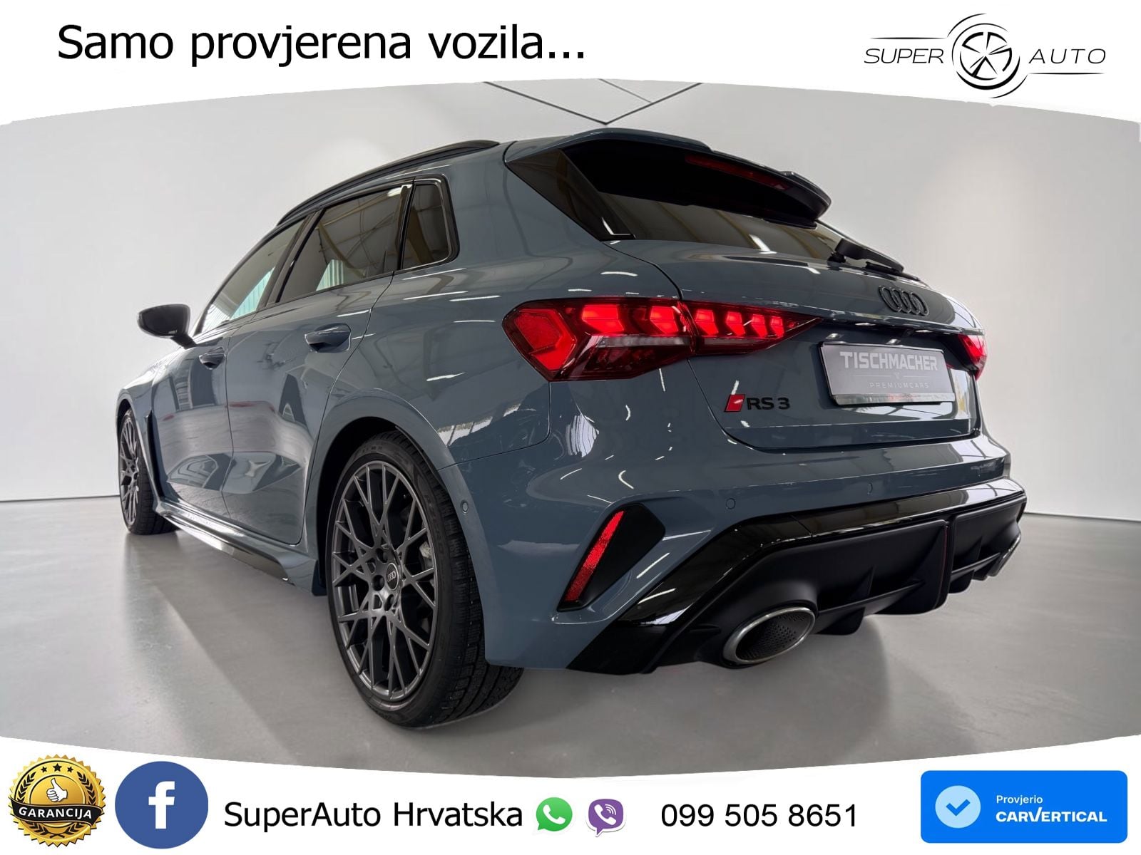 Audi RS3 Sedan 2.5 TFSI (400 KS) quattro S tronic LED+GR SJED+ACC