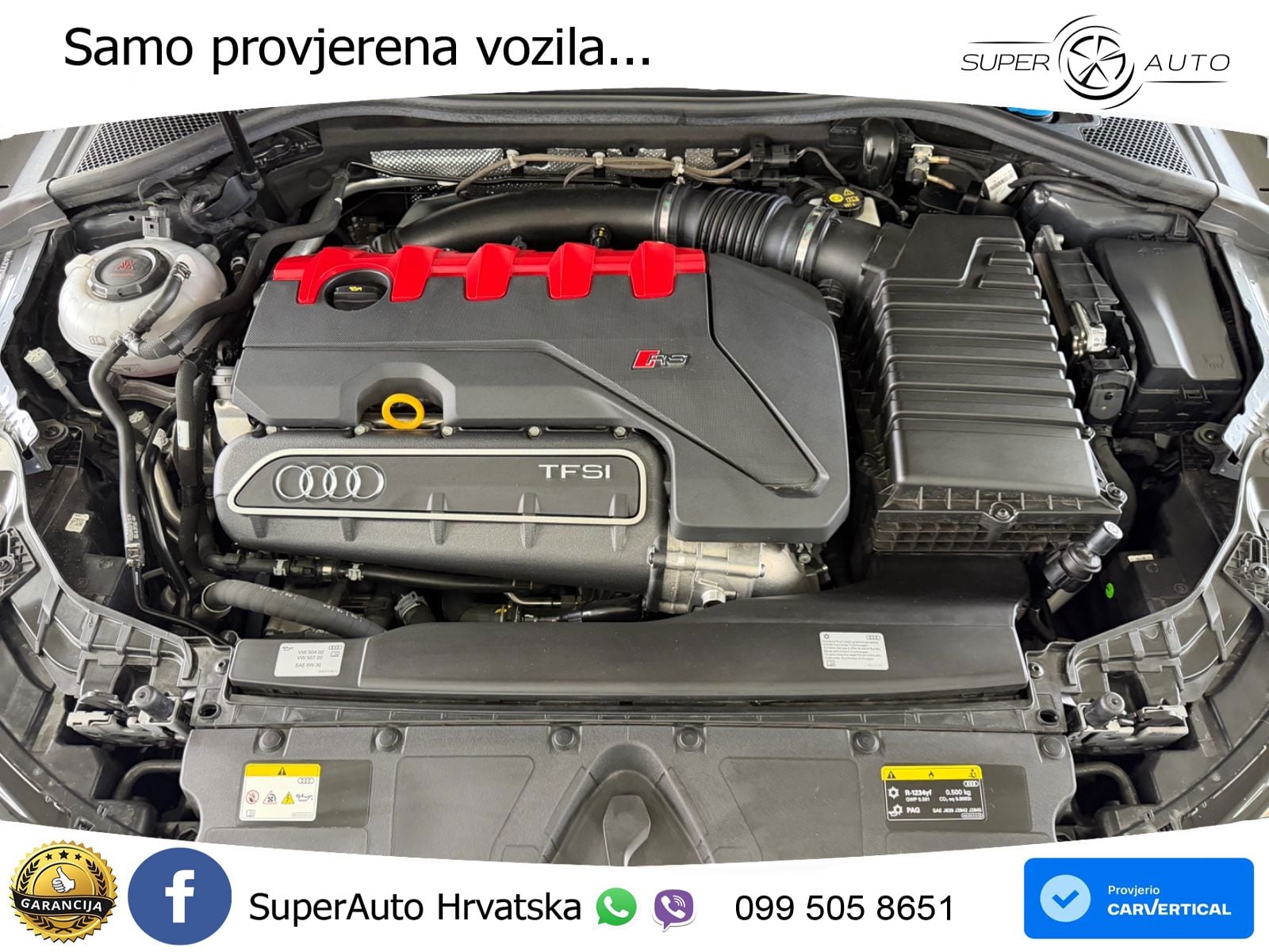 Audi RS3 Sedan 2.5 TFSI (400 KS) quattro S tronic LED+GR SJED+ACC