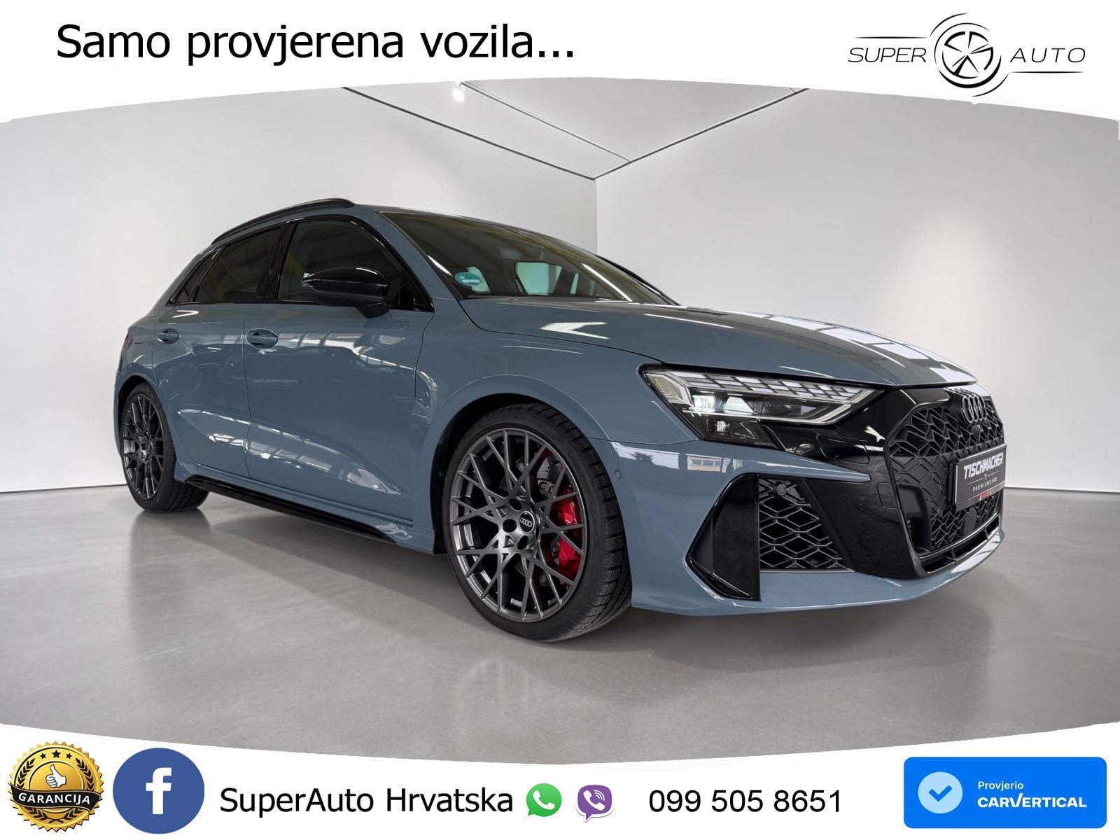 Audi RS3 Sedan 2.5 TFSI (400 KS) quattro S tronic LED+GR SJED+ACC