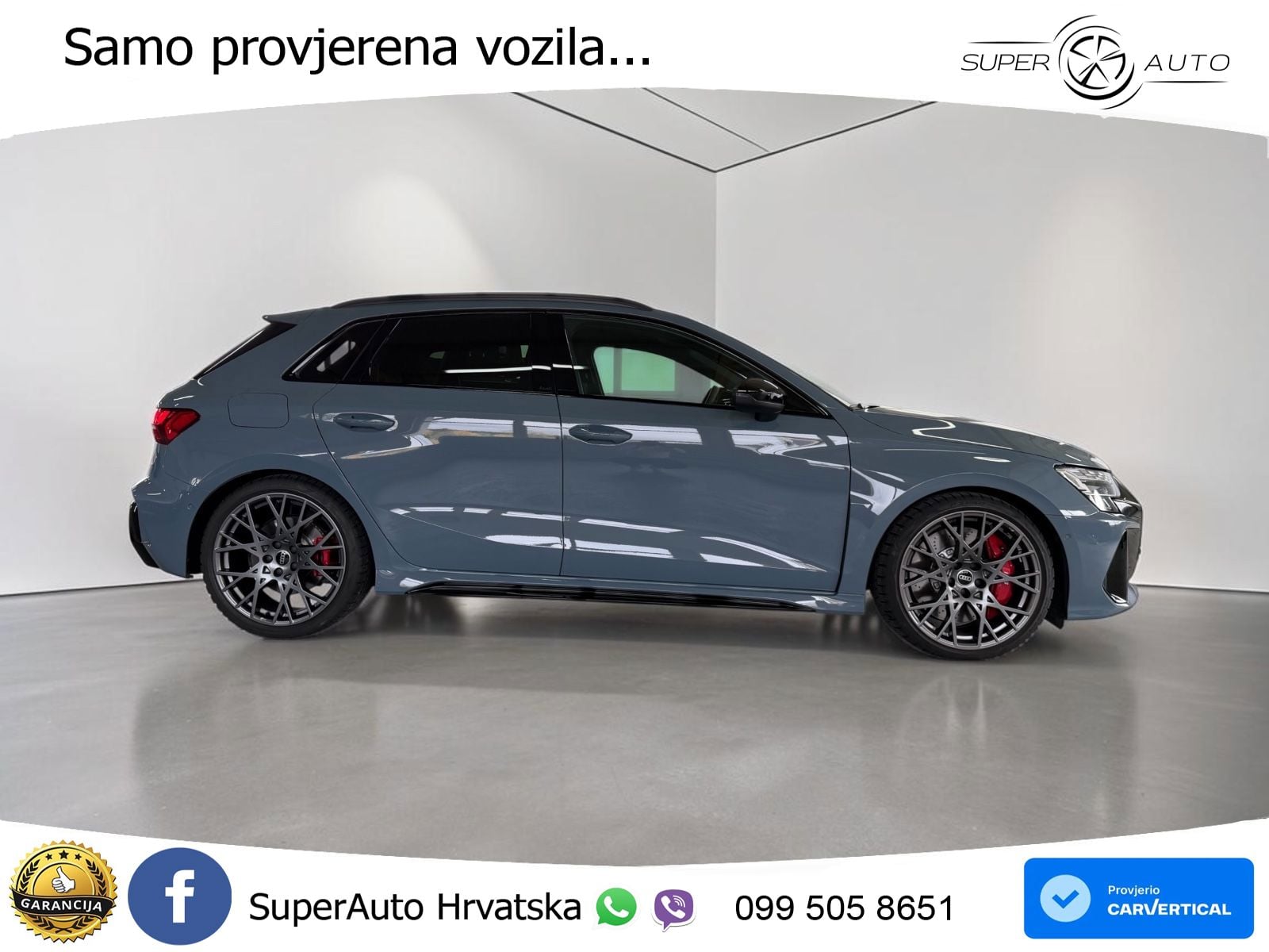 Audi RS3 Sedan 2.5 TFSI (400 KS) quattro S tronic LED+GR SJED+ACC