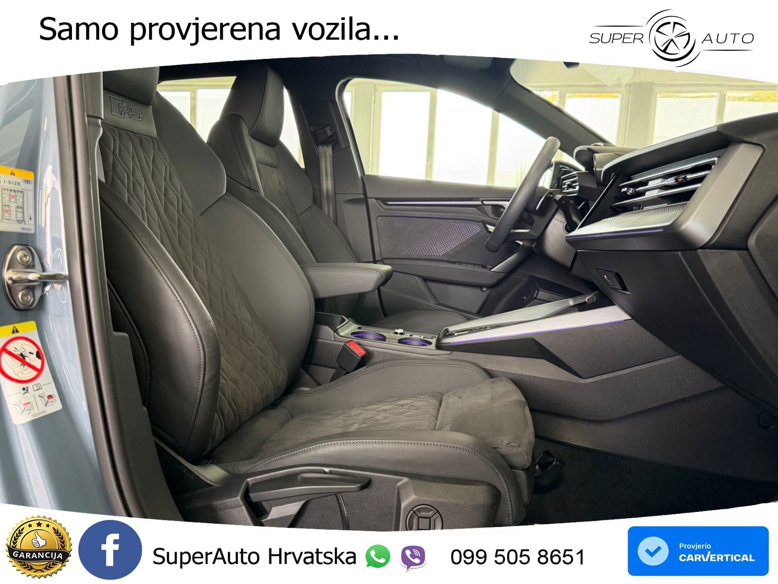 Audi RS3 Sedan 2.5 TFSI (400 KS) quattro S tronic LED+GR SJED+ACC