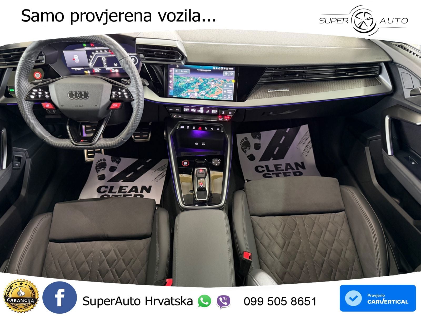 Audi RS3 Sedan 2.5 TFSI (400 KS) quattro S tronic LED+GR SJED+ACC