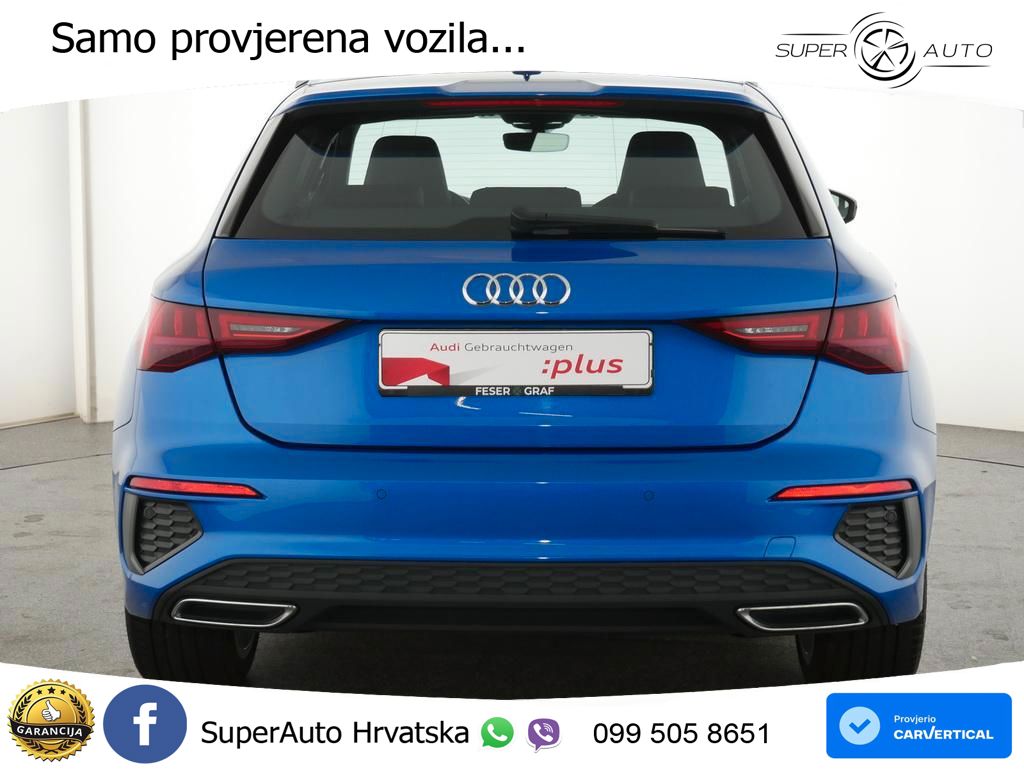 Audi A3 40 TFSIe (204 KS) S tronic S line