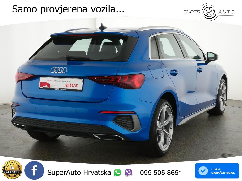 Audi A3 40 TFSIe (204 KS) S tronic S line