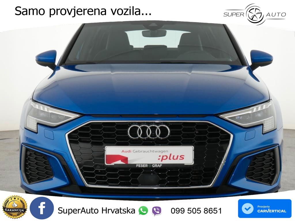 Audi A3 40 TFSIe (204 KS) S tronic S line