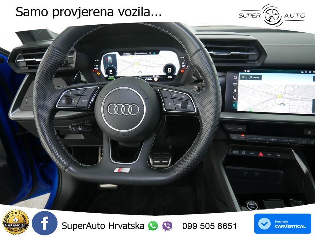 Audi A3 40 TFSIe (204 KS) S tronic S line