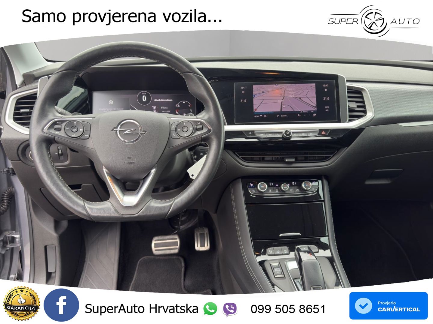 Opel Grandland 1.2i Turbo (130 KS) Automatic Elegance LED+GR SJED+ACC