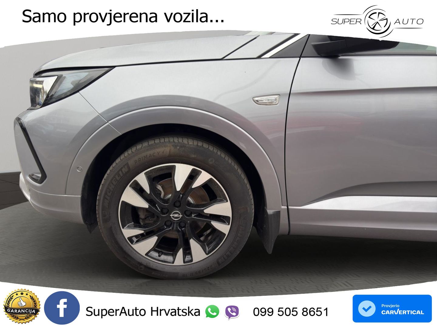 Opel Grandland 1.2i Turbo (130 KS) Automatic Elegance LED+GR SJED+ACC