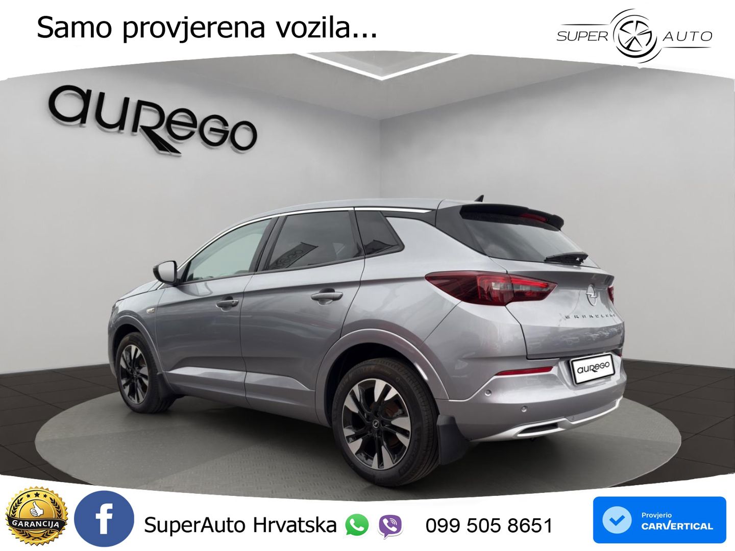 Opel Grandland 1.2i Turbo (130 KS) Automatic Elegance LED+GR SJED+ACC