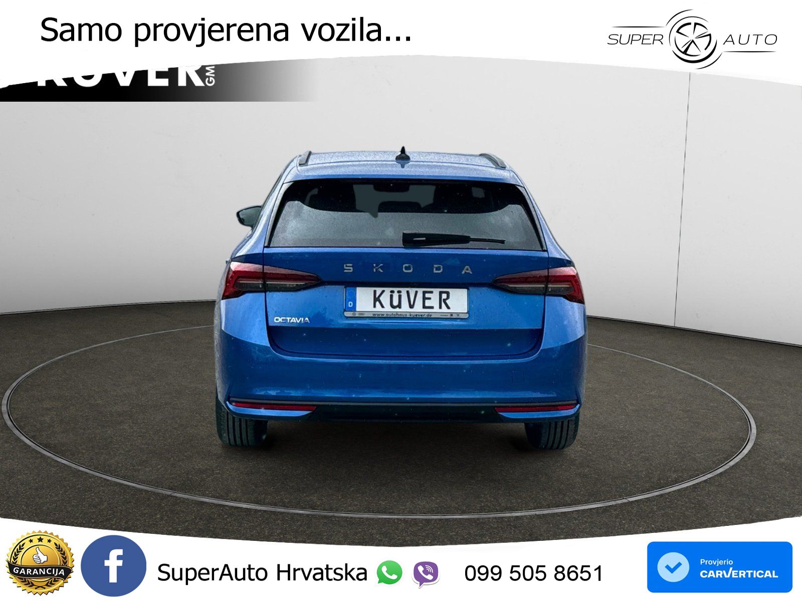Škoda Octavia Combi 2.0 TDI (150 KS) DSG Selection LED+GR SJED+ACC
