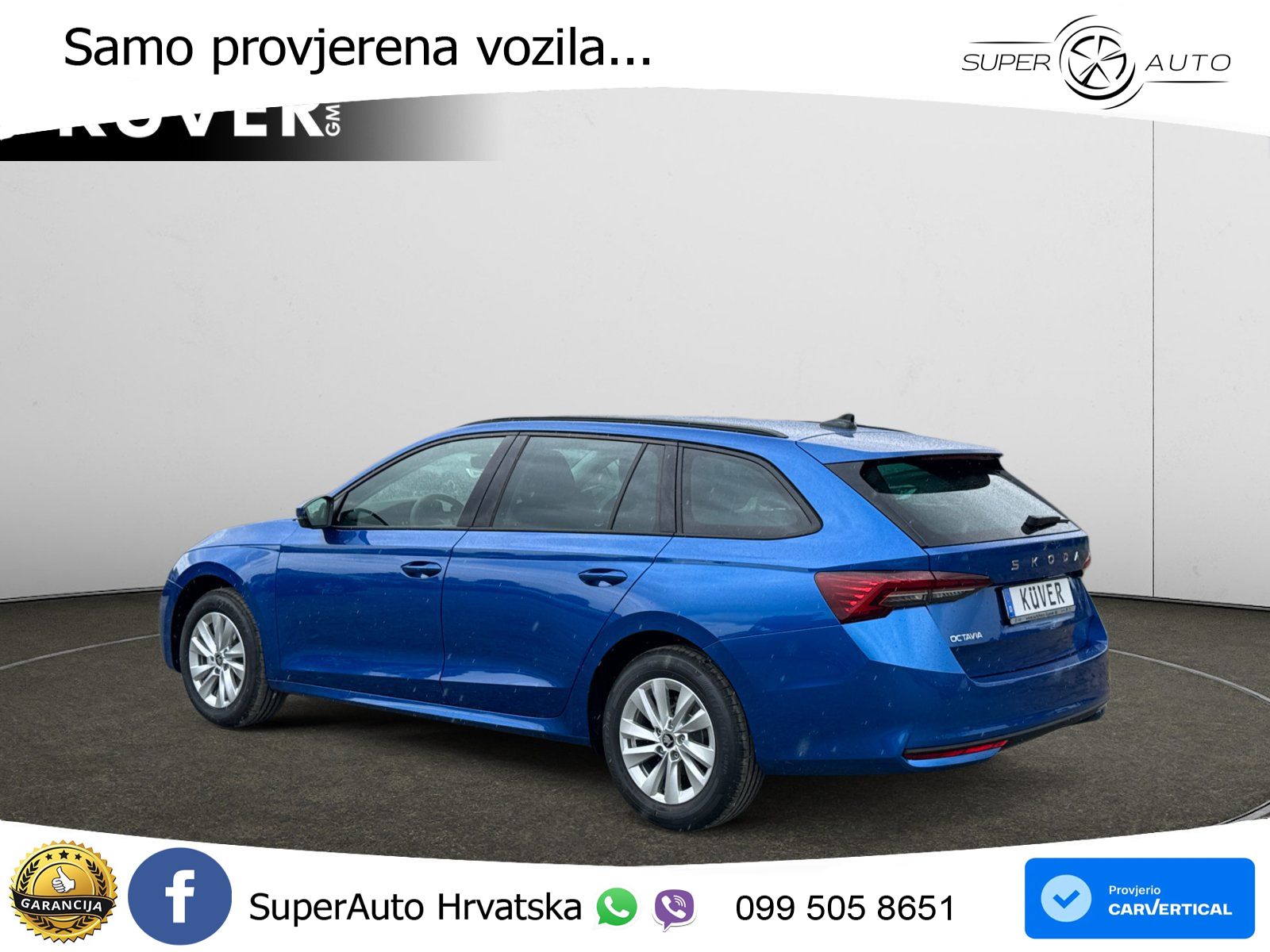 Škoda Octavia Combi 2.0 TDI (150 KS) DSG Selection LED+GR SJED+ACC