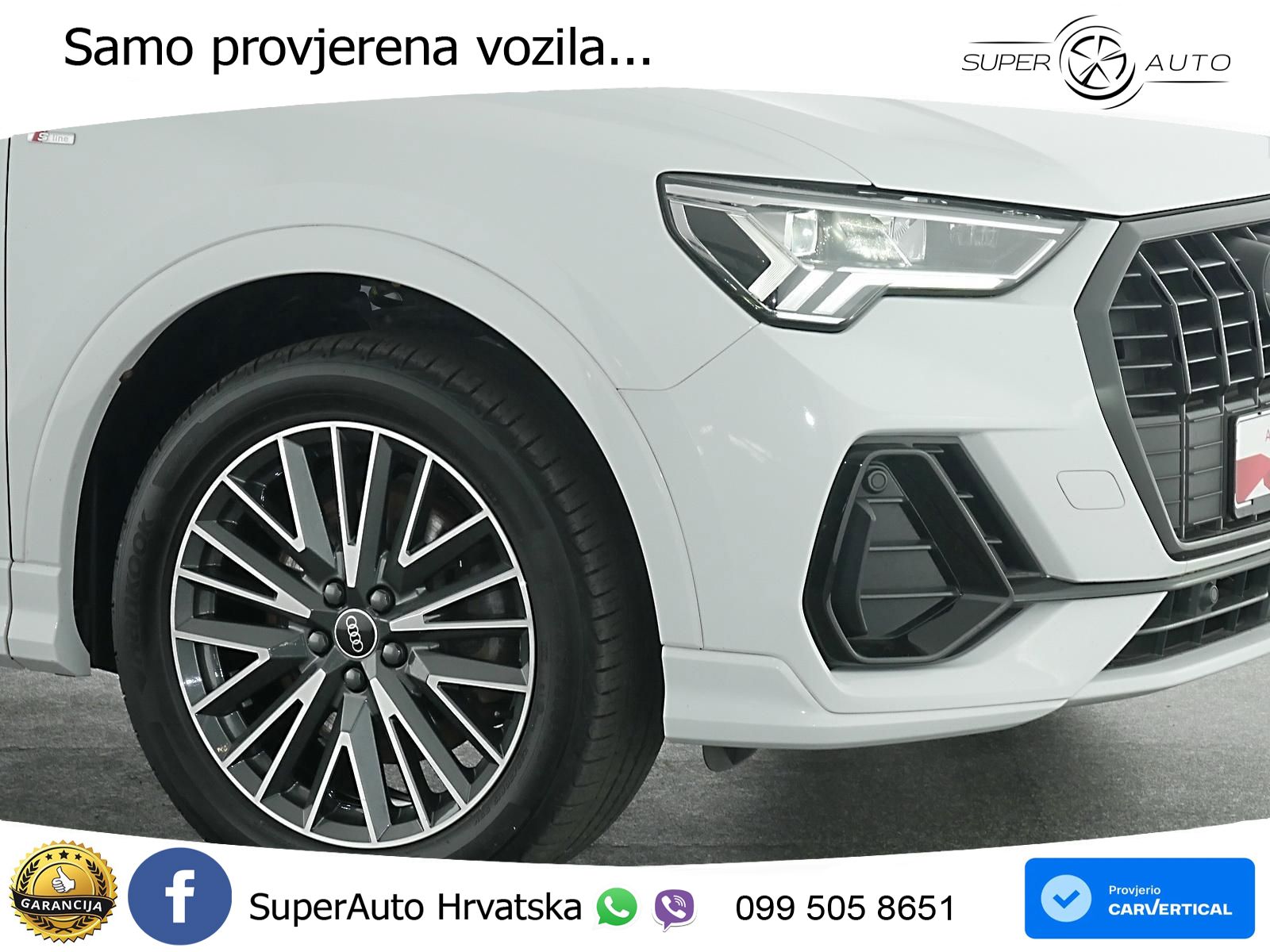 Audi Q3 45 TFSIe (245 KS) S tronic S line LED+GR SJED+ACC