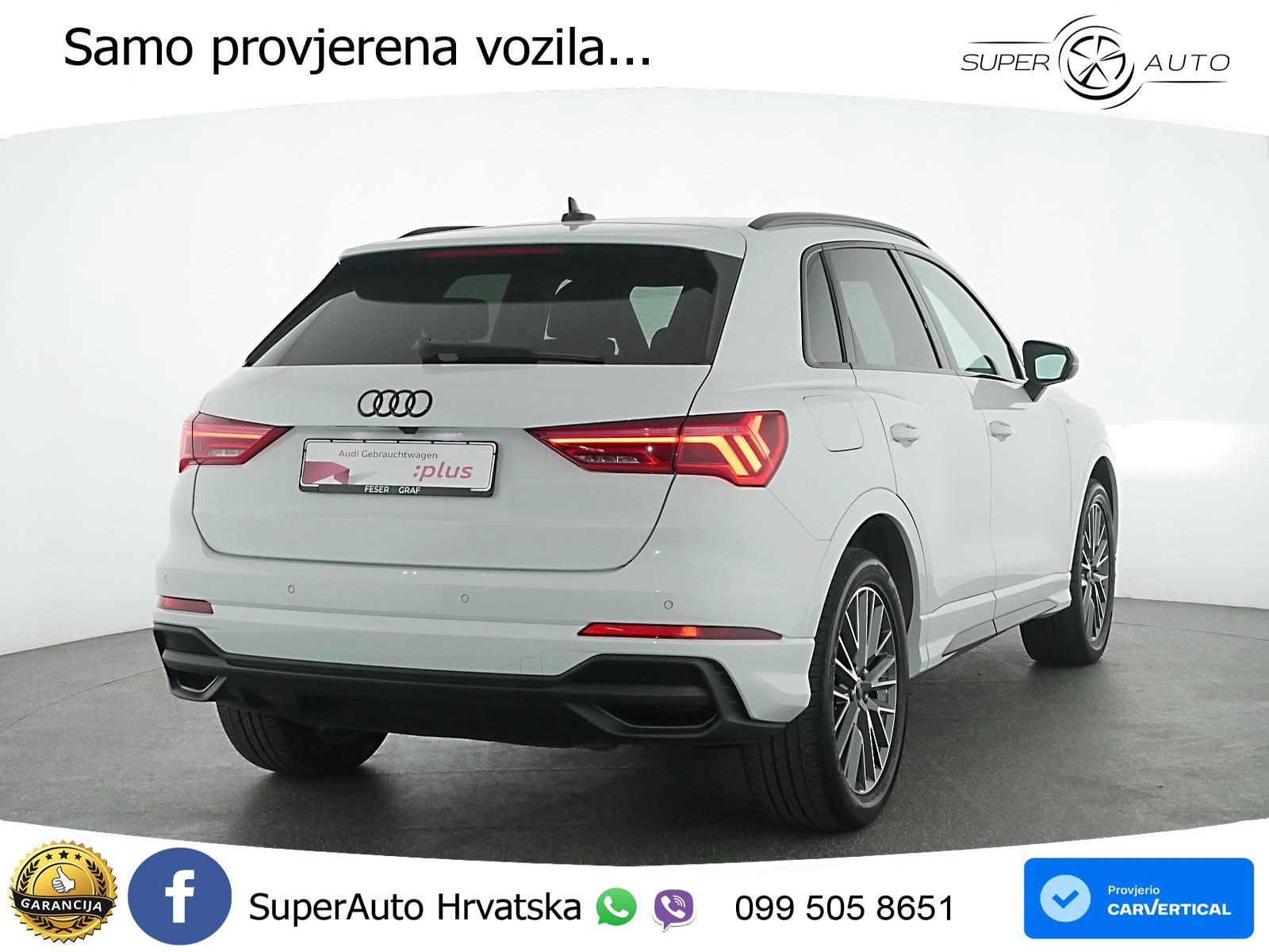 Audi Q3 45 TFSIe (245 KS) S tronic S line LED+GR SJED+ACC