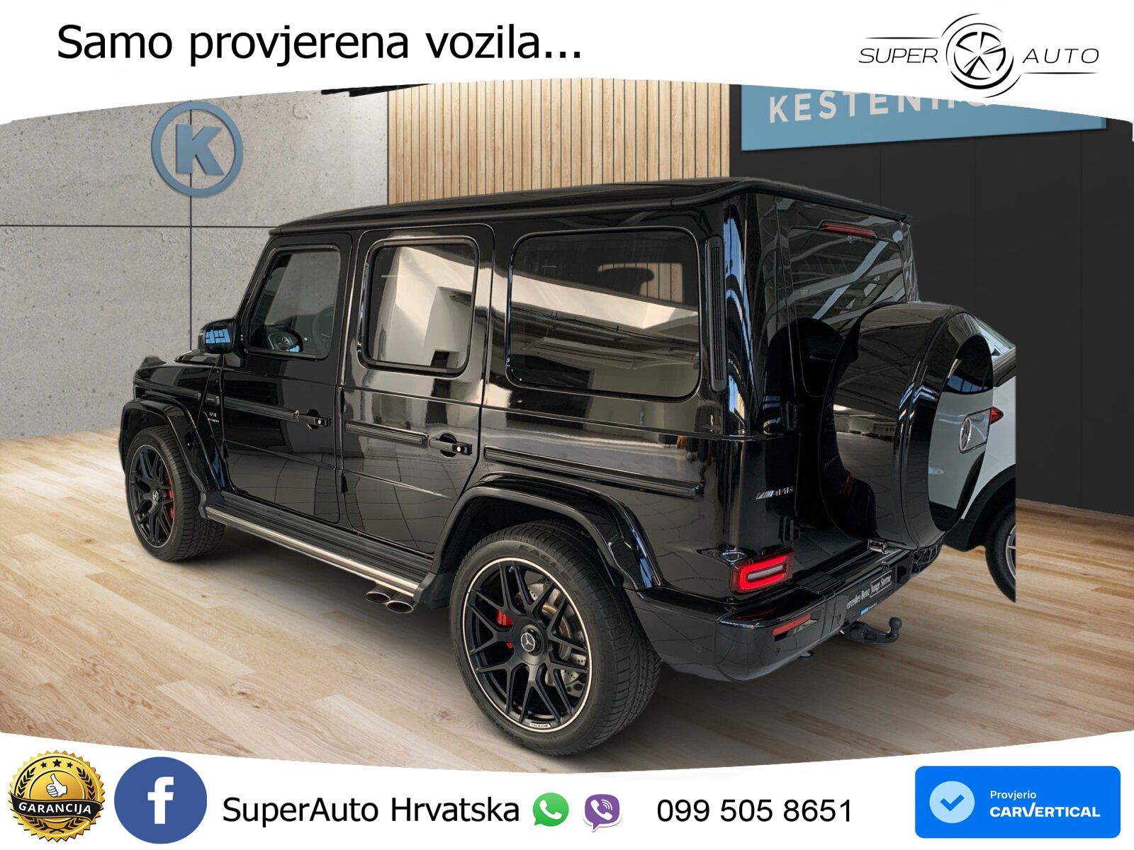 Mercedes AMG G 63 Long V8 (585 KS) 4MATIC 9G-TRONIC AMG SPEEDSHIFT TCT Exclusive LED+GR SJED+ACC