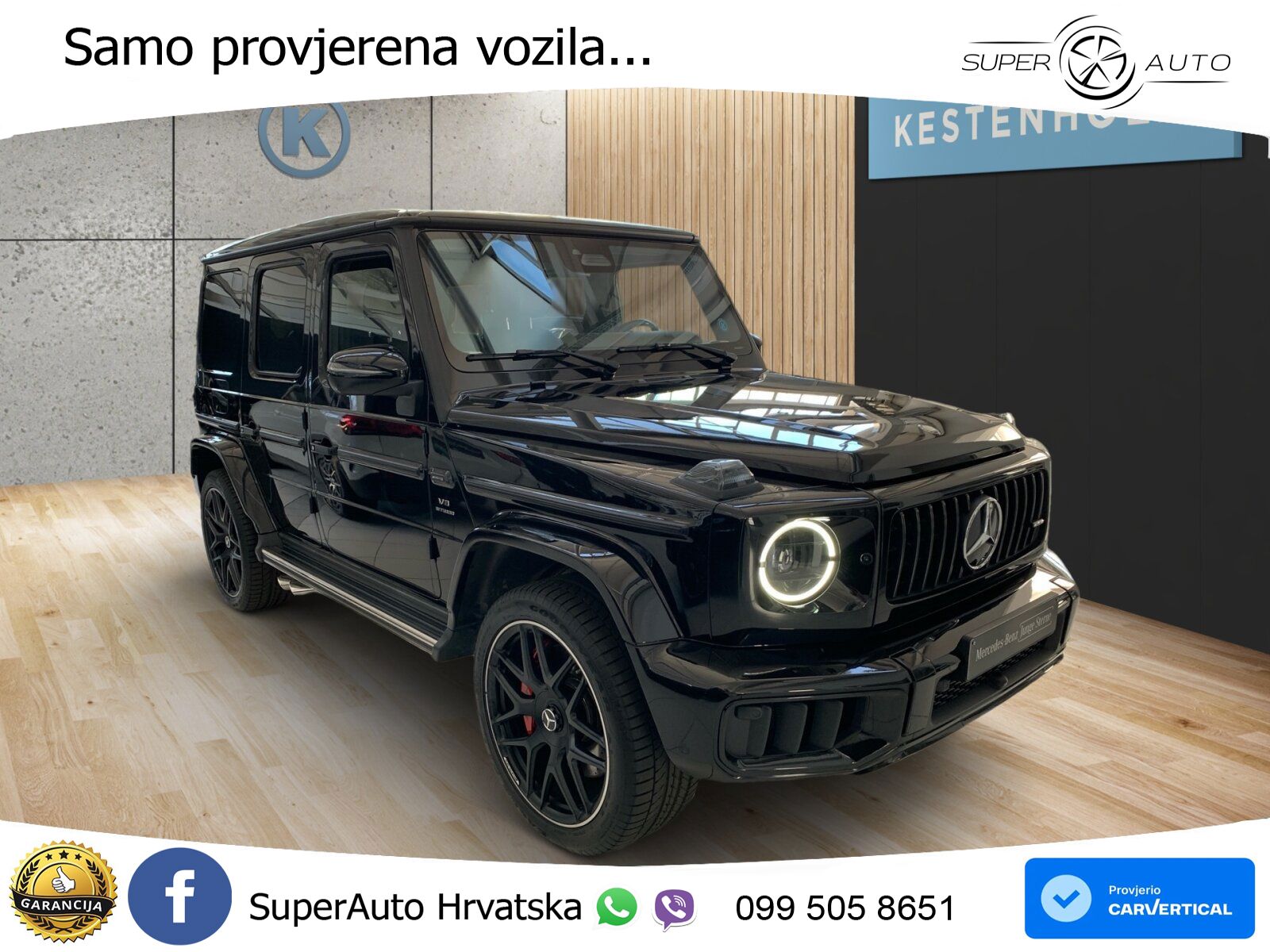 Mercedes AMG G 63 Long V8 (585 KS) 4MATIC 9G-TRONIC AMG SPEEDSHIFT TCT Exclusive LED+GR SJED+ACC