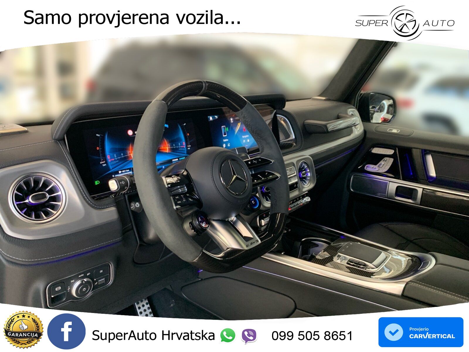 Mercedes AMG G 63 Long V8 (585 KS) 4MATIC 9G-TRONIC AMG SPEEDSHIFT TCT Exclusive LED+GR SJED+ACC