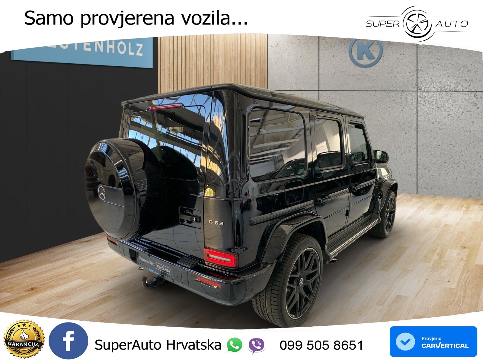 Mercedes AMG G 63 Long V8 (585 KS) 4MATIC 9G-TRONIC AMG SPEEDSHIFT TCT Exclusive LED+GR SJED+ACC