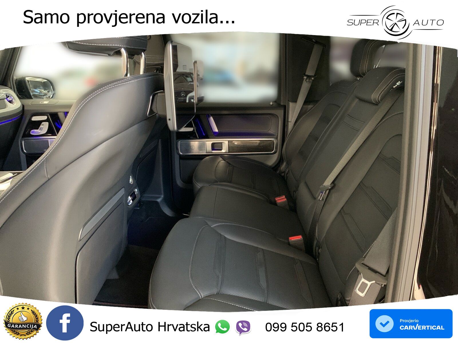 Mercedes AMG G 63 Long V8 (585 KS) 4MATIC 9G-TRONIC AMG SPEEDSHIFT TCT Exclusive LED+GR SJED+ACC