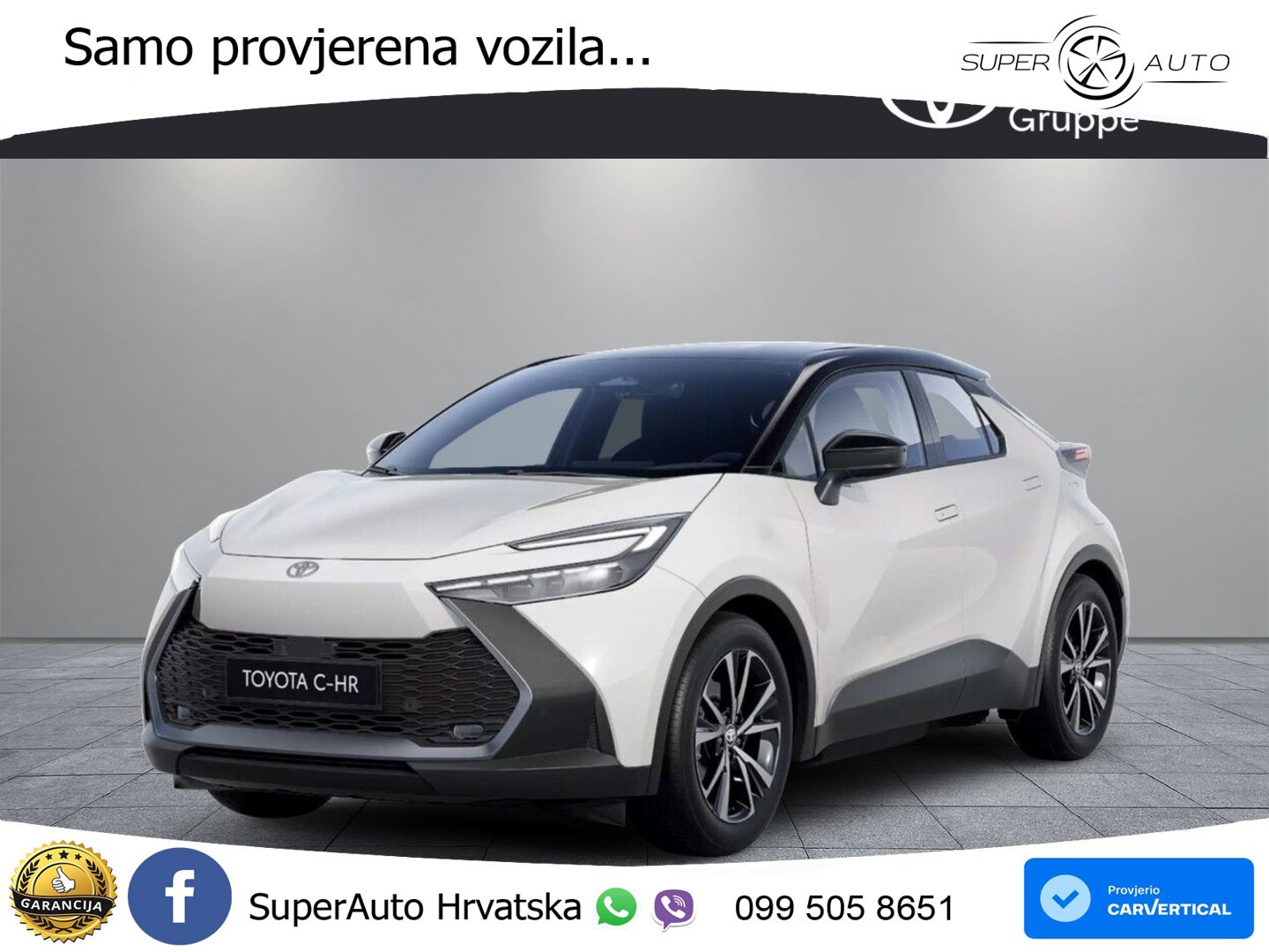 Toyota C-HR 2.0 (223 KS) PHEV e-CVT Teamplayer LED+GR SJED+ACC