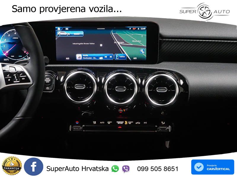 Mercedes-Benz A 200 7G-DCT ACC+GR SJED+360+PANO
