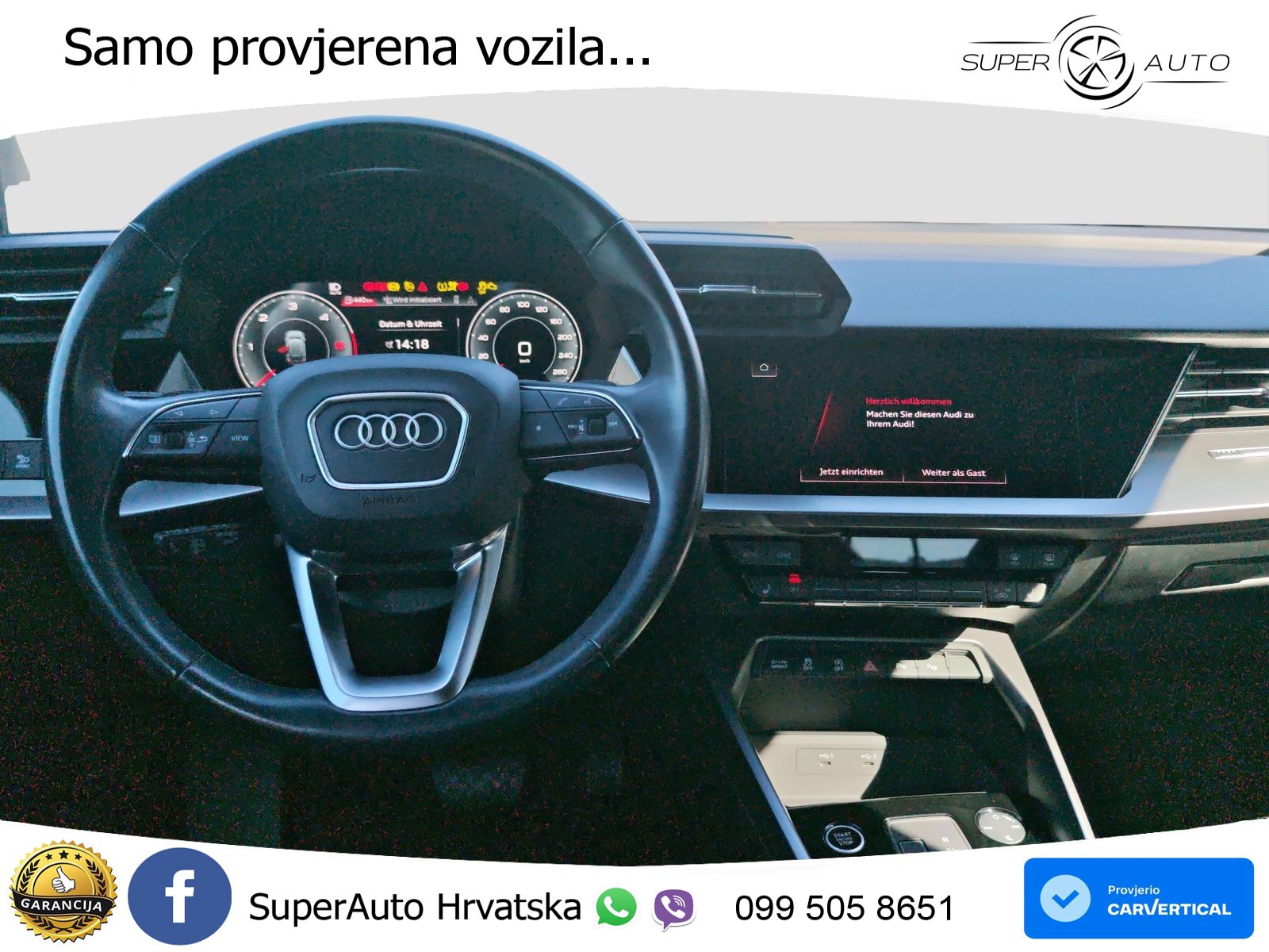 Audi A3 35 TDI (150 KS) S tronic S line LED+GR SJED+ACC