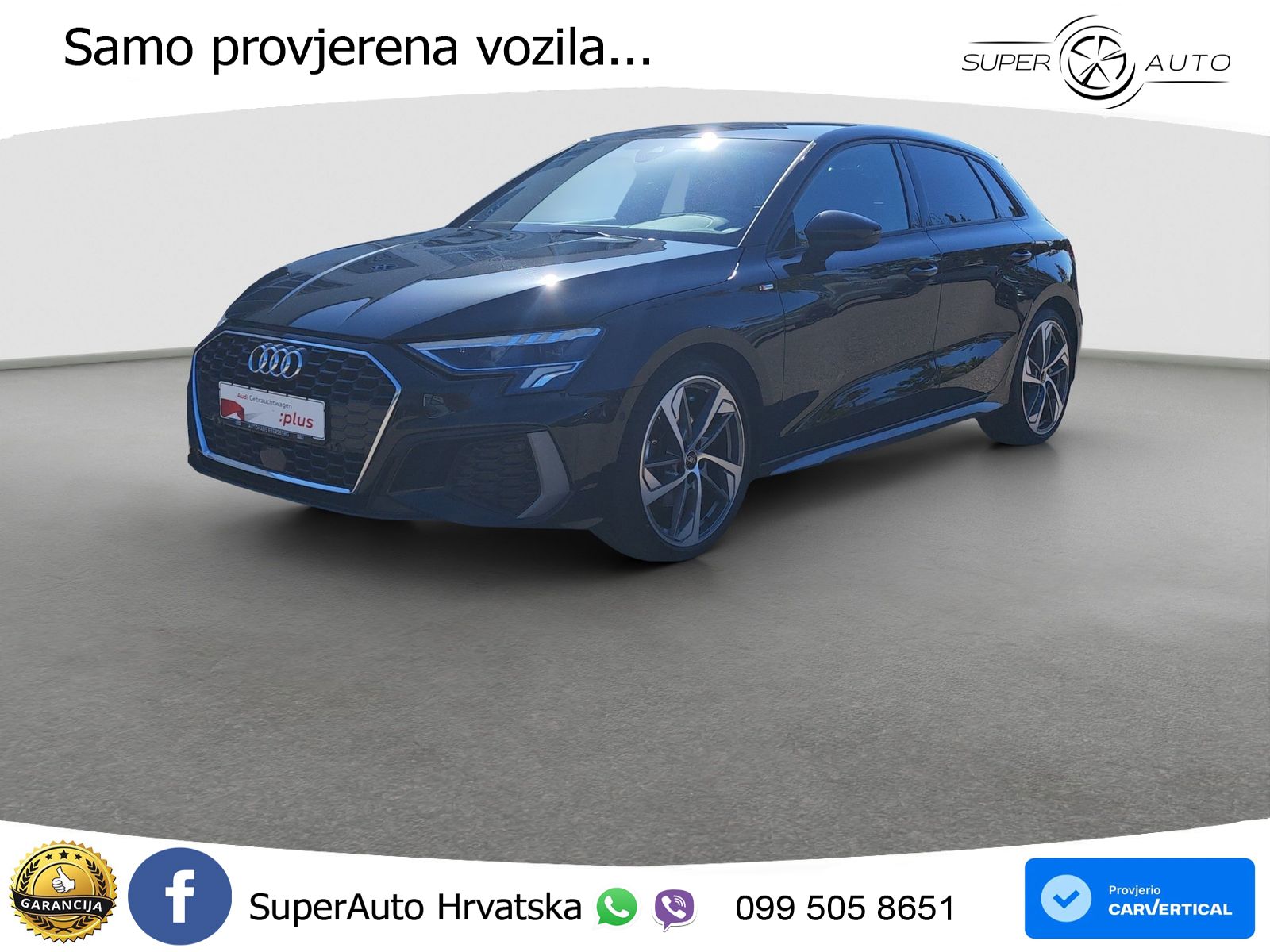 Audi A3 35 TDI (150 KS) S tronic S line LED+GR SJED+ACC